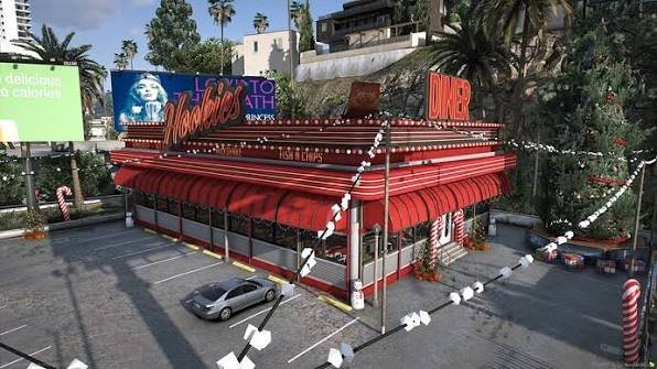 Hookies Diner MLO | 3x Location Bundle | FiveM product image (1)