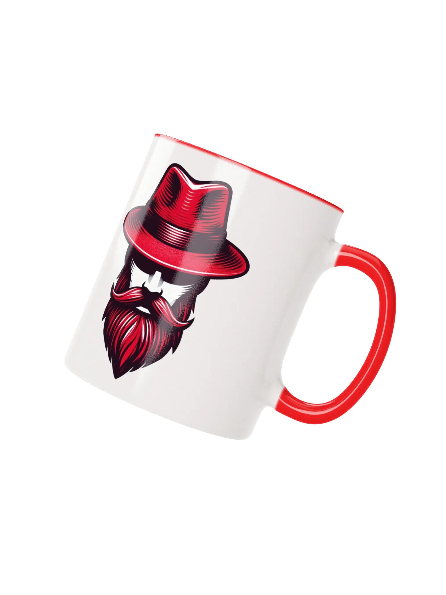 Linux Renaissance Red Ceramic Mug product image (3)