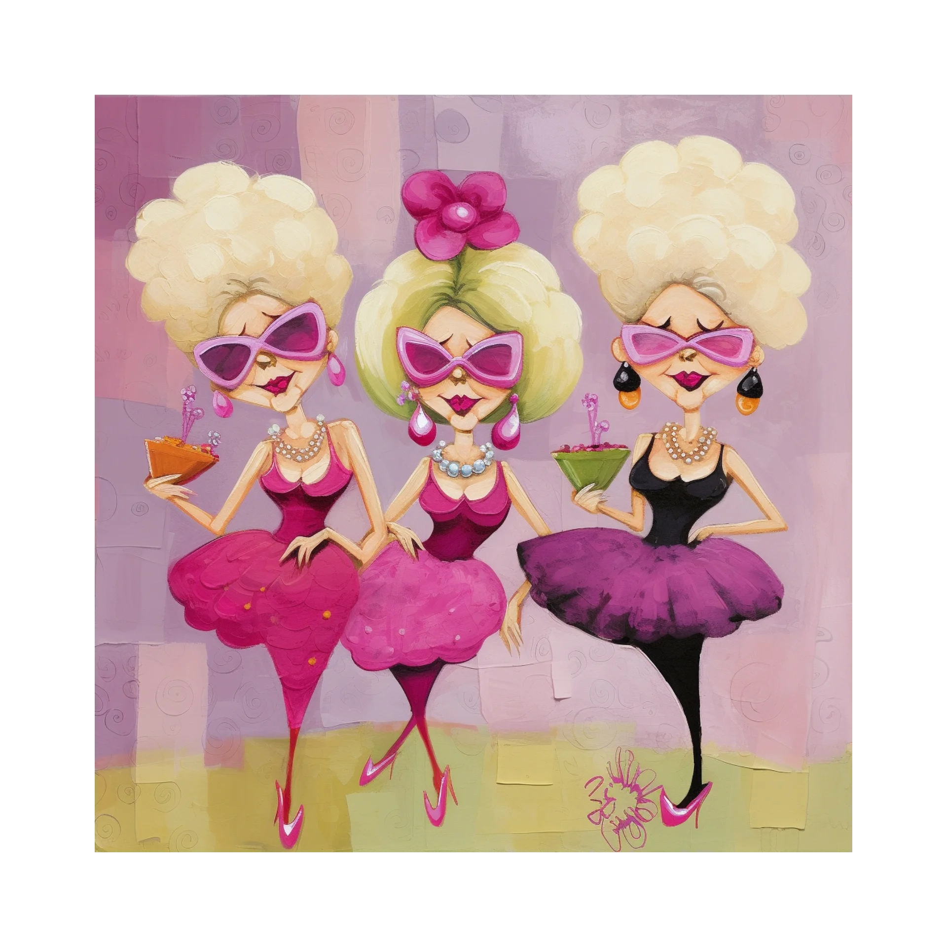 Trio of Pink Ladies product image (1)