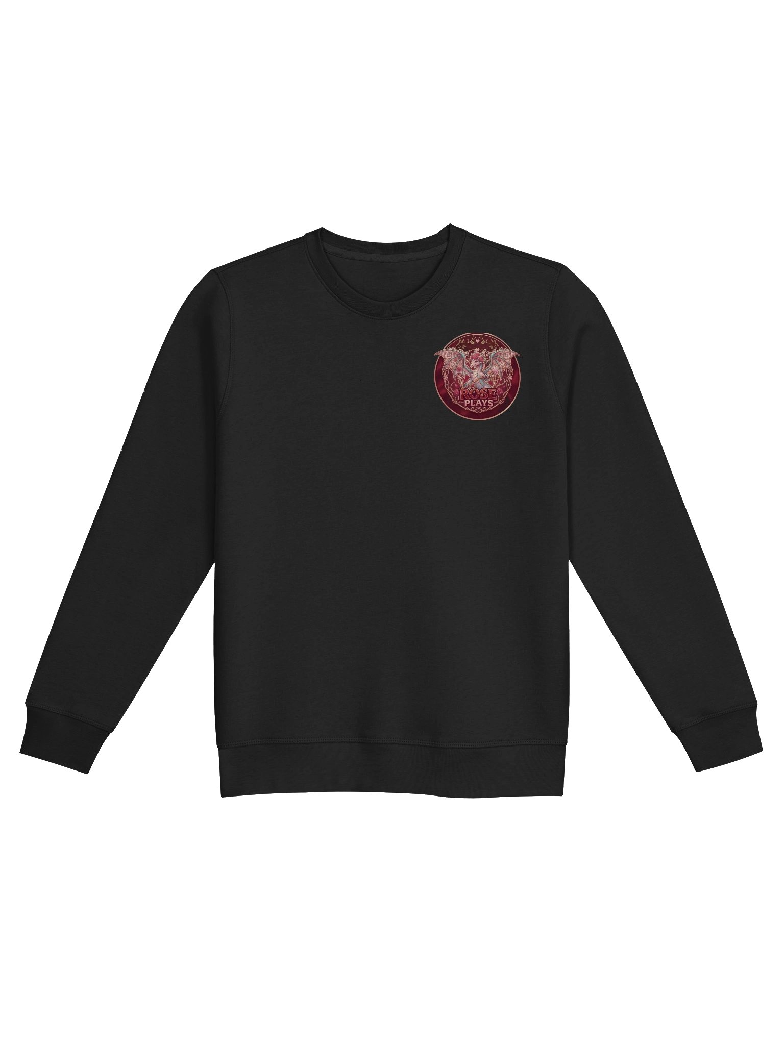 Rose Plays “Crimson Dragon” Signature Crewneck Sweatshirt product image (1)