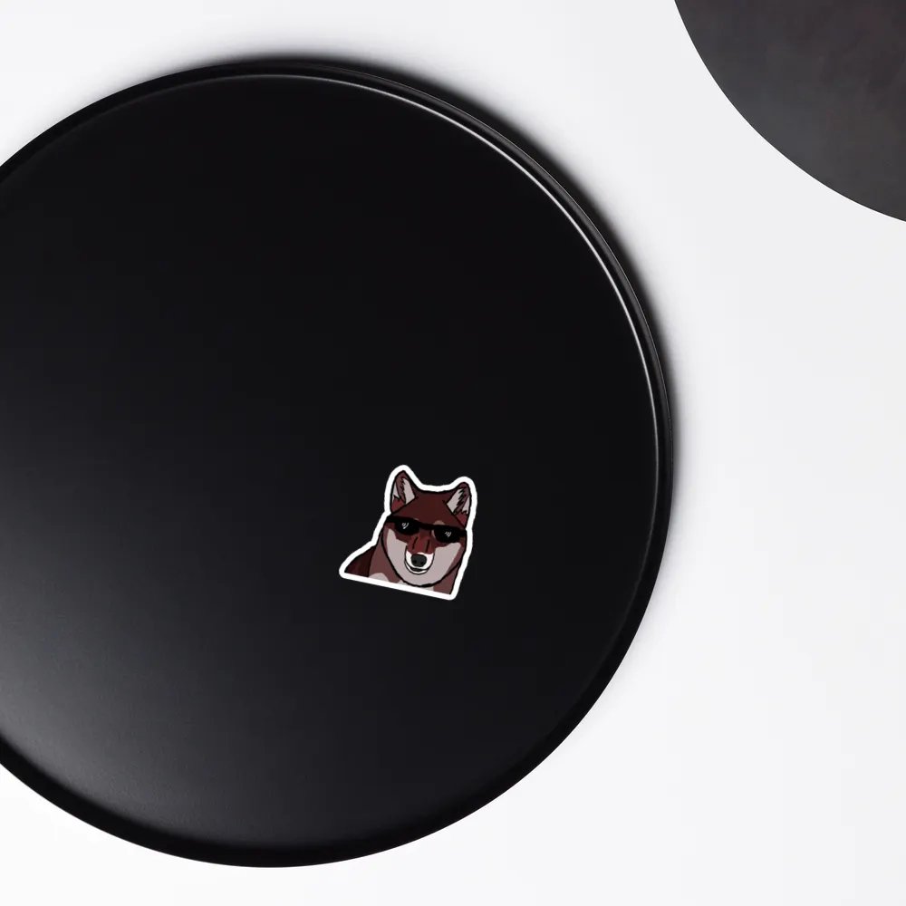 Cool Wolf Magnet product image (6)