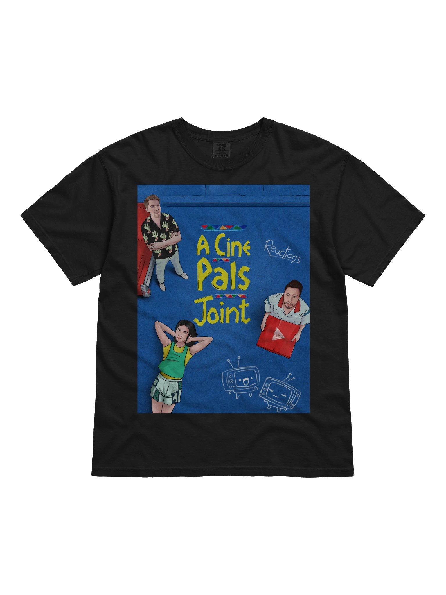 A CinePals Joint: The "Right Thing" Tee in Black product image (1)