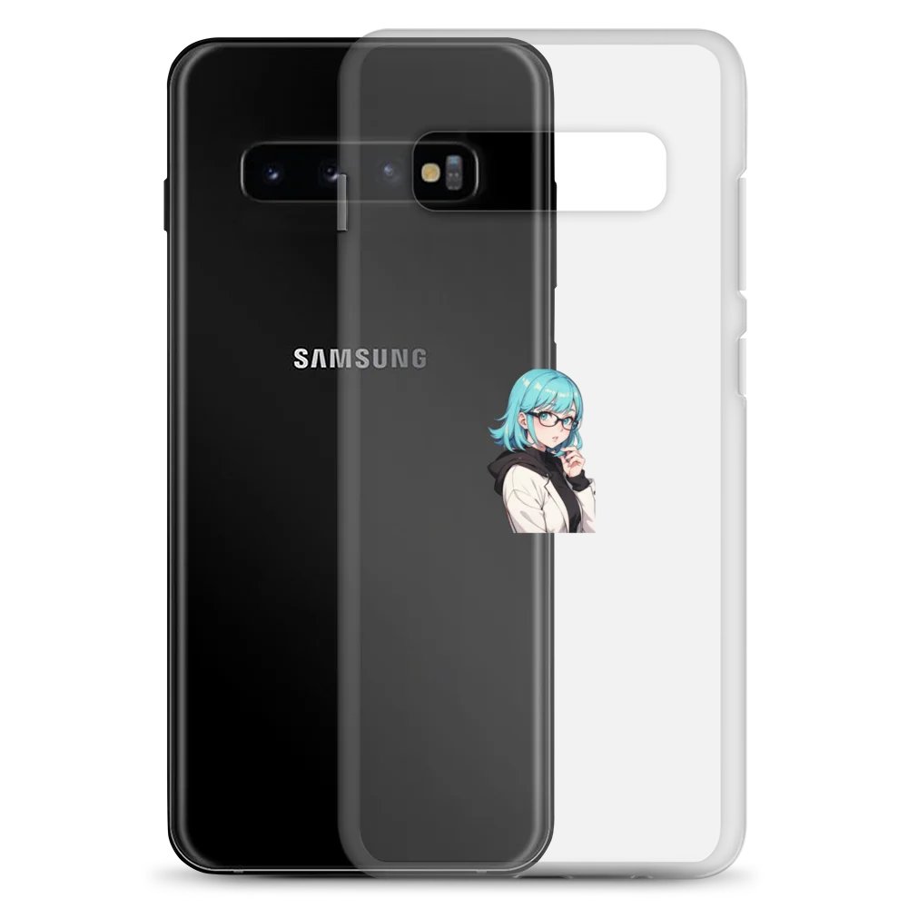 (AQUA WAIFU) K Clear Case for Samsung product image (2)