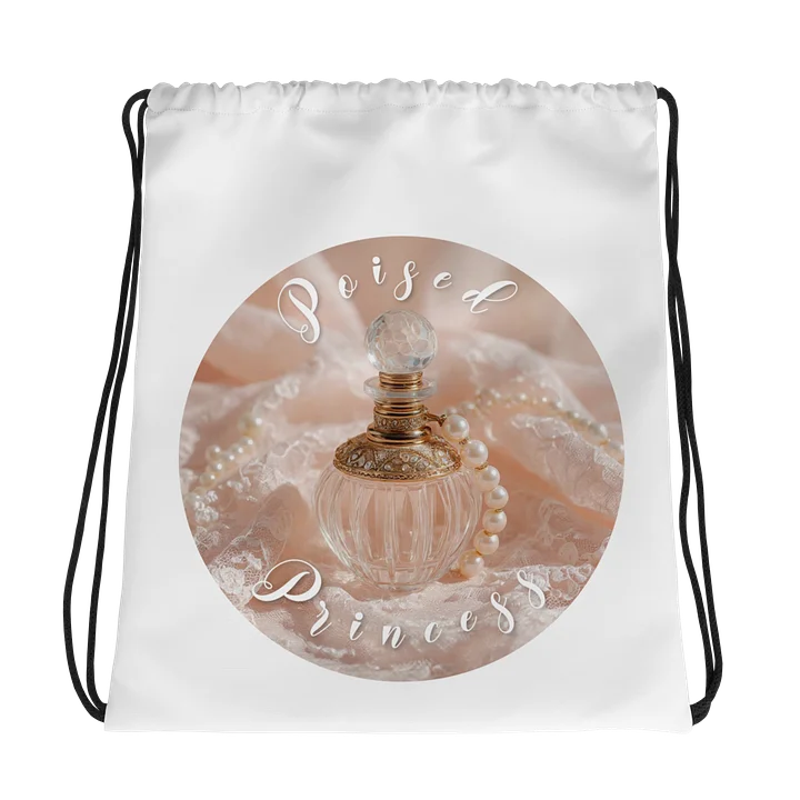 Poised Princess All-Over Drawstring Bag product image (1)