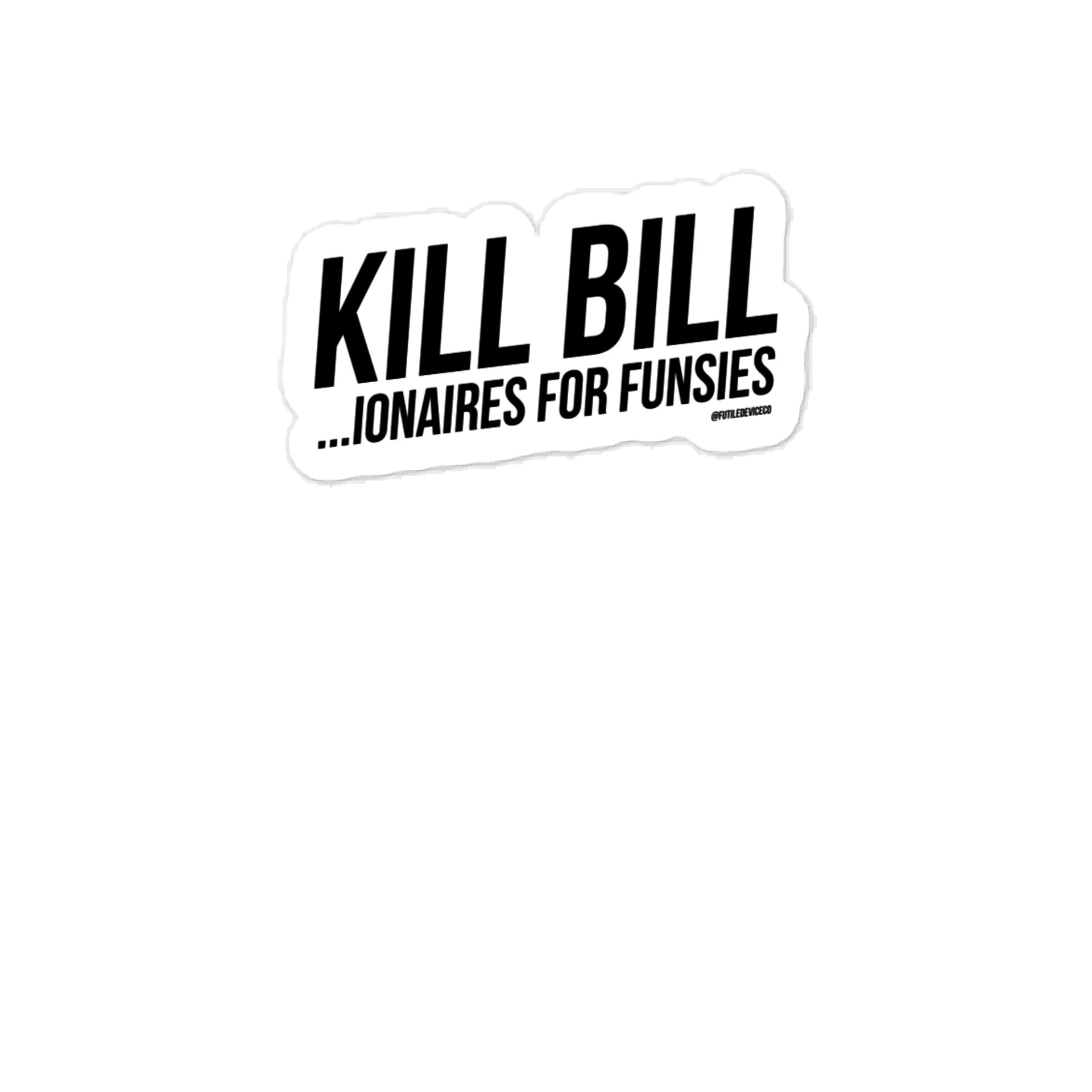 FUTILE DEVICE: KILL BILL (STICKER product image (1)