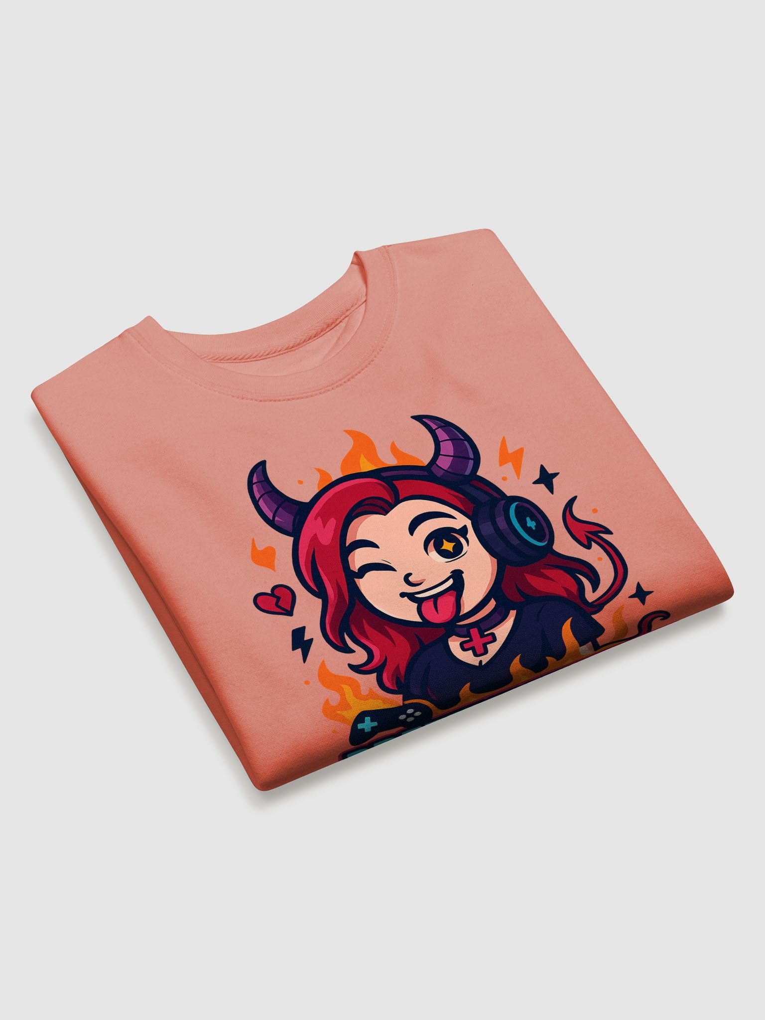 🔥 BreezyBubblez “Raise Hell” Gamer Sweatshirt 🔥 product image (12)
