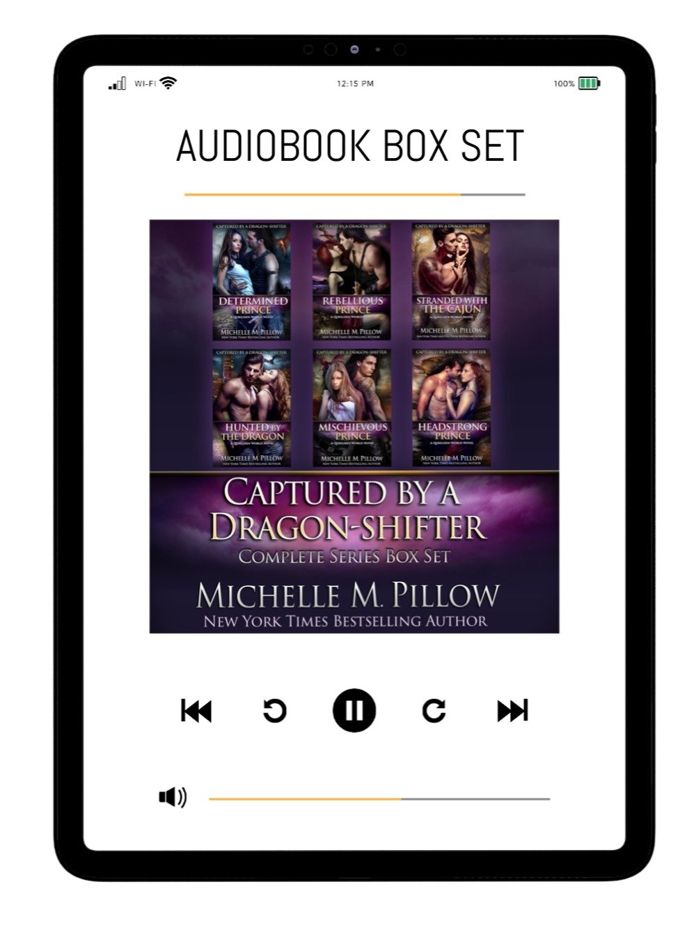 Captured by a Dragon-Shifter COMPLETE 6 Audiobook Box Set product image (1)