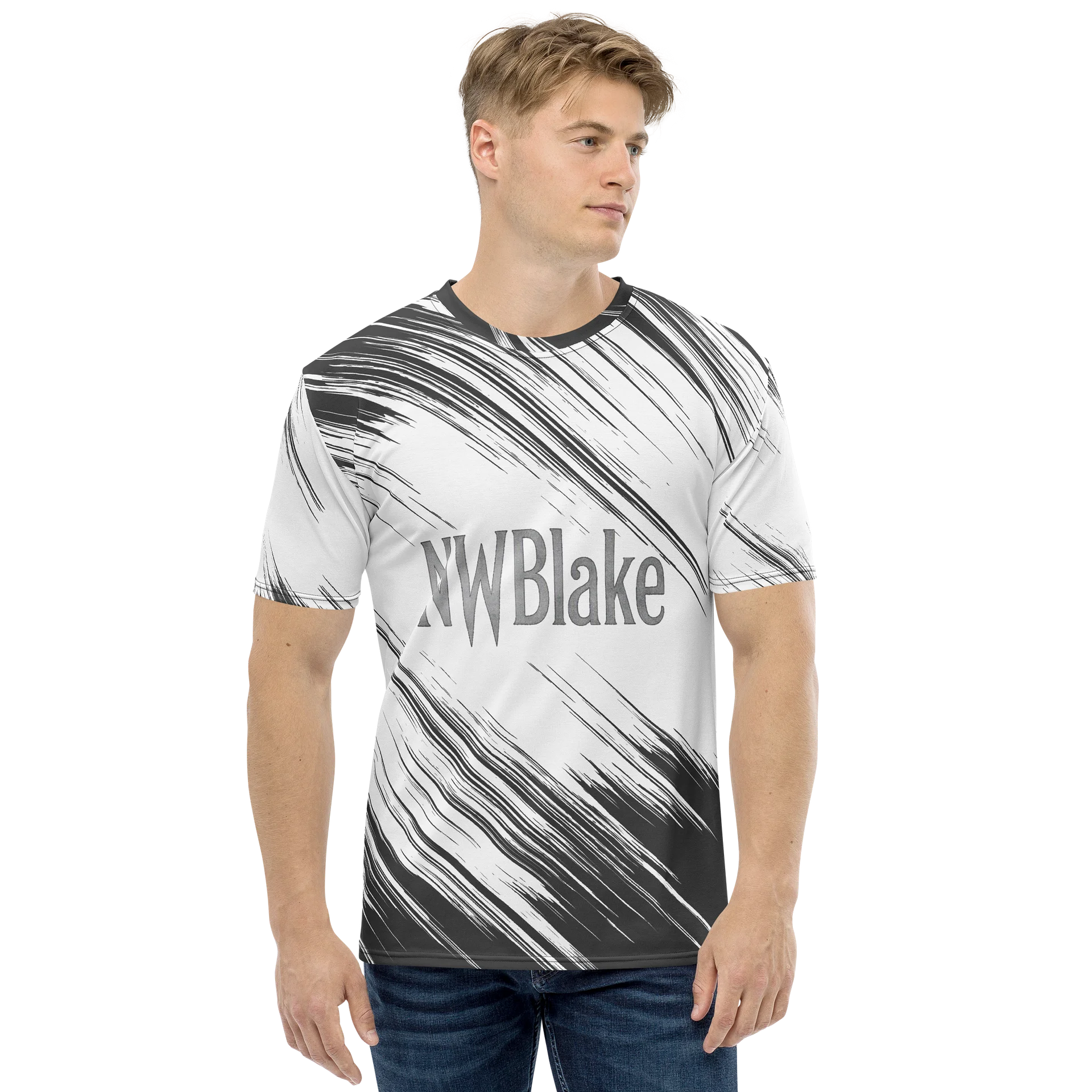 NWBlake Abstract Streak Logo Tee product image (2)
