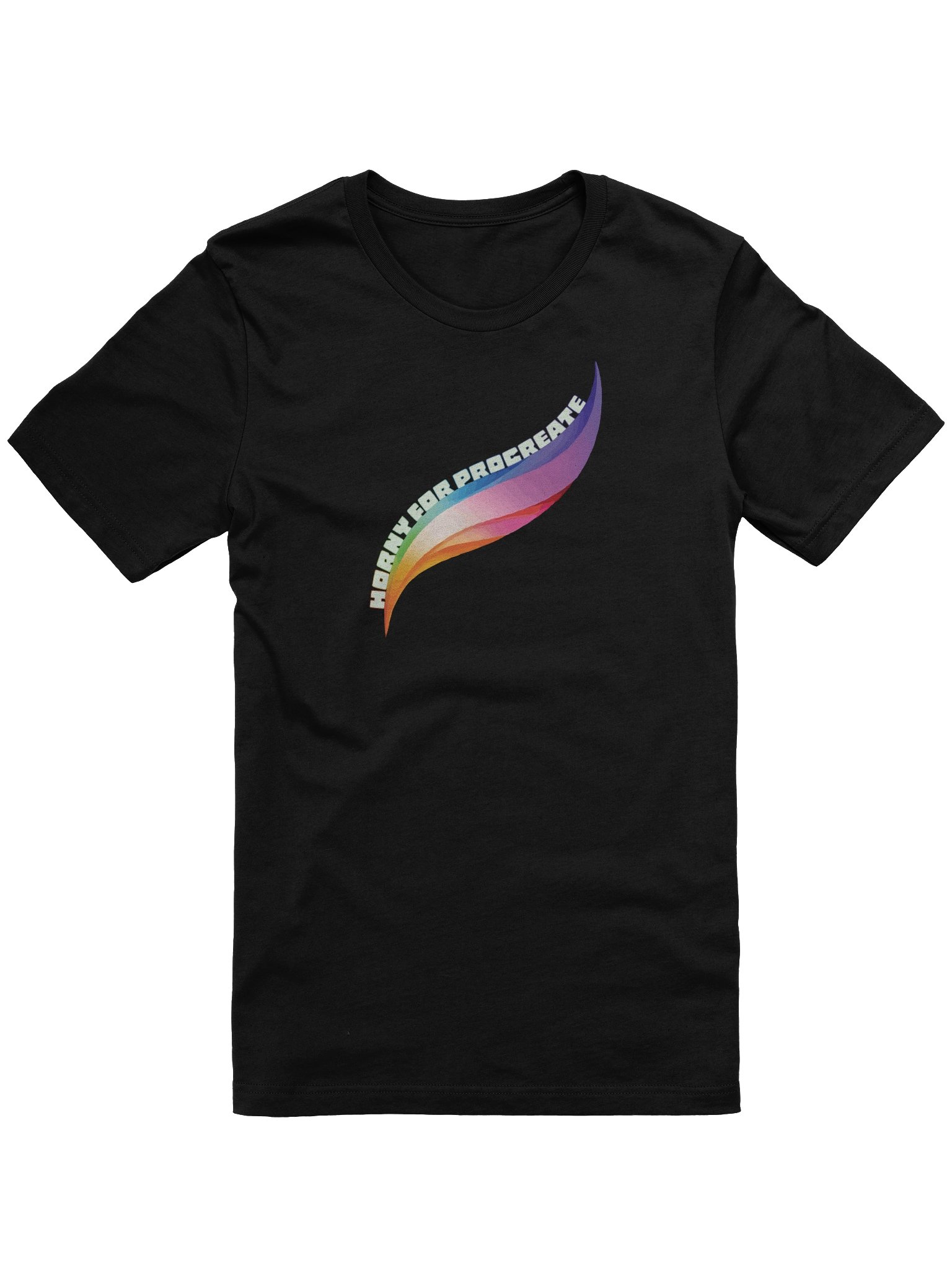 Horny For Procreate Tee Shirt product image (4)