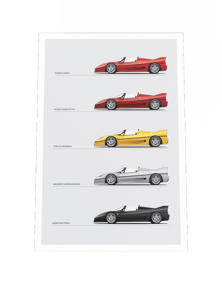 The Ferrari F50 product image (1)