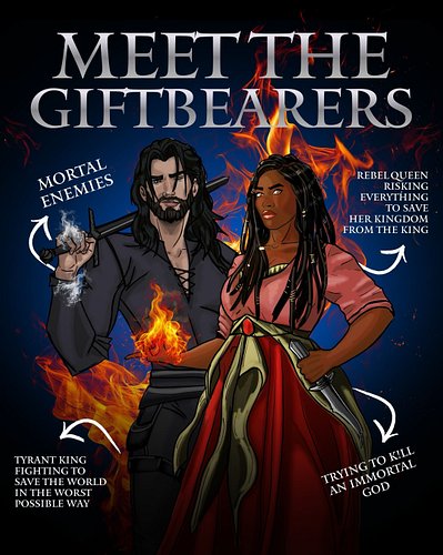 🔥 MEET THE GIFTBEARERS 🔥

THE ANCHOR KINGDOM TRILOGY is an epic saga exploring complex modern crises in rich fantasy settings...