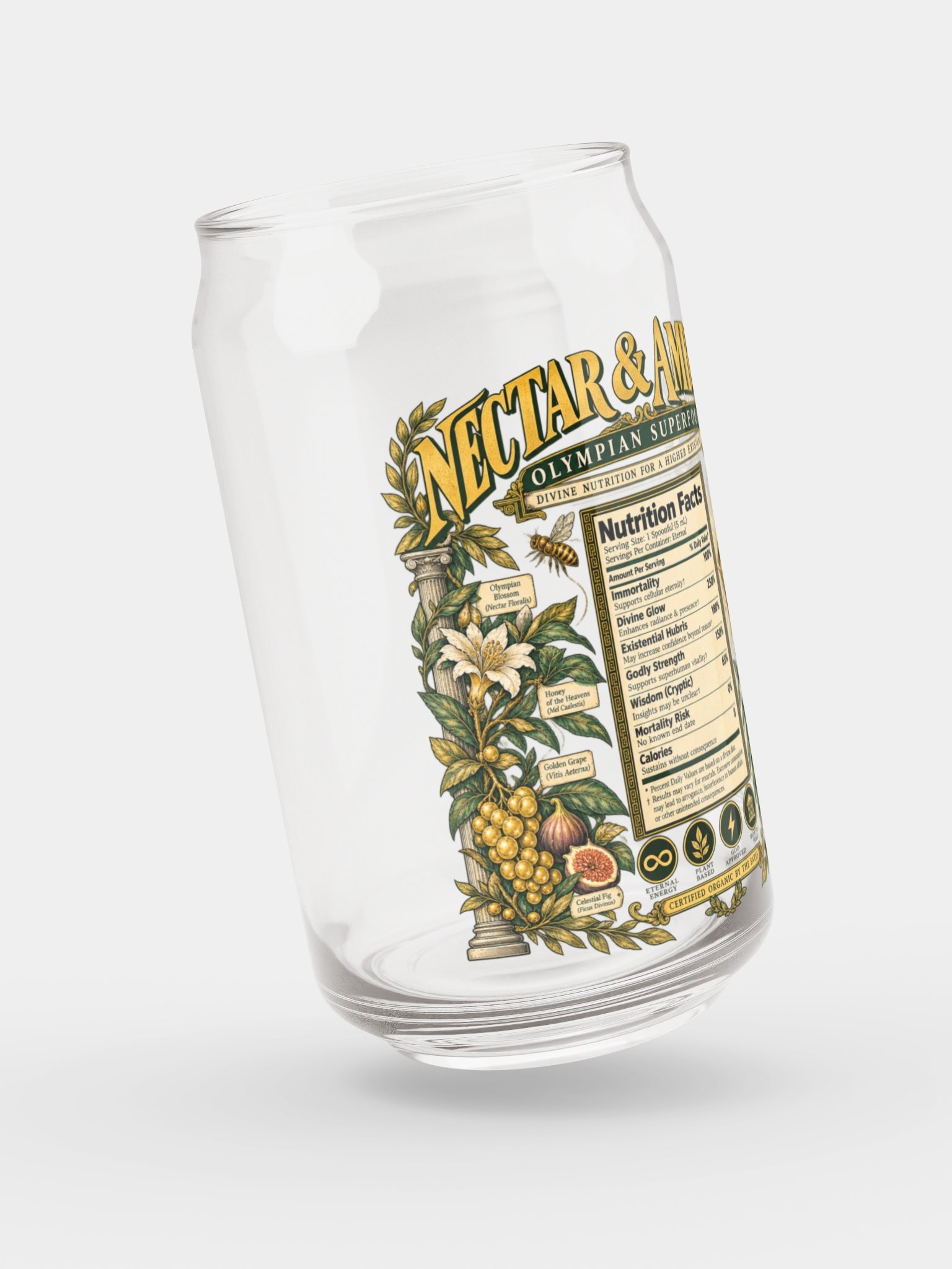 Nectar & Ambrosia Olympian Superfood Can Glass product image (5)