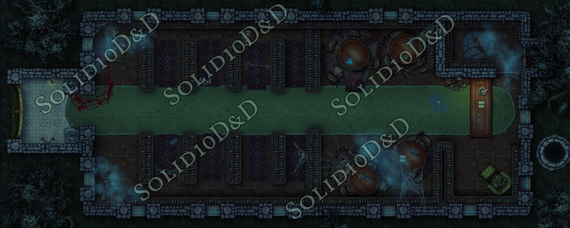 Haunted Library Map product image (1)