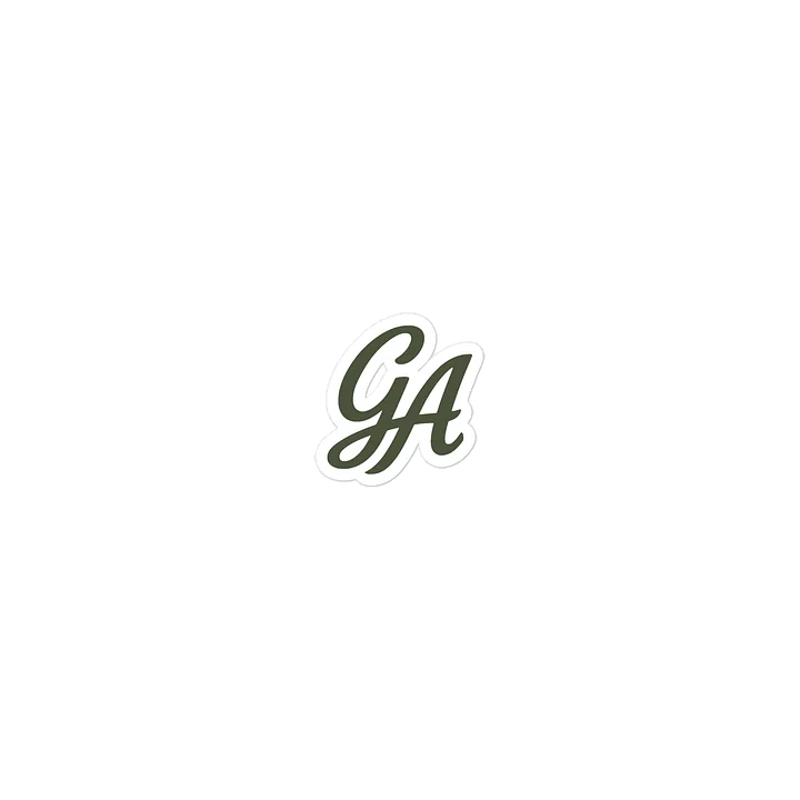 Go Around Monogram Logo Sticker product image (2)