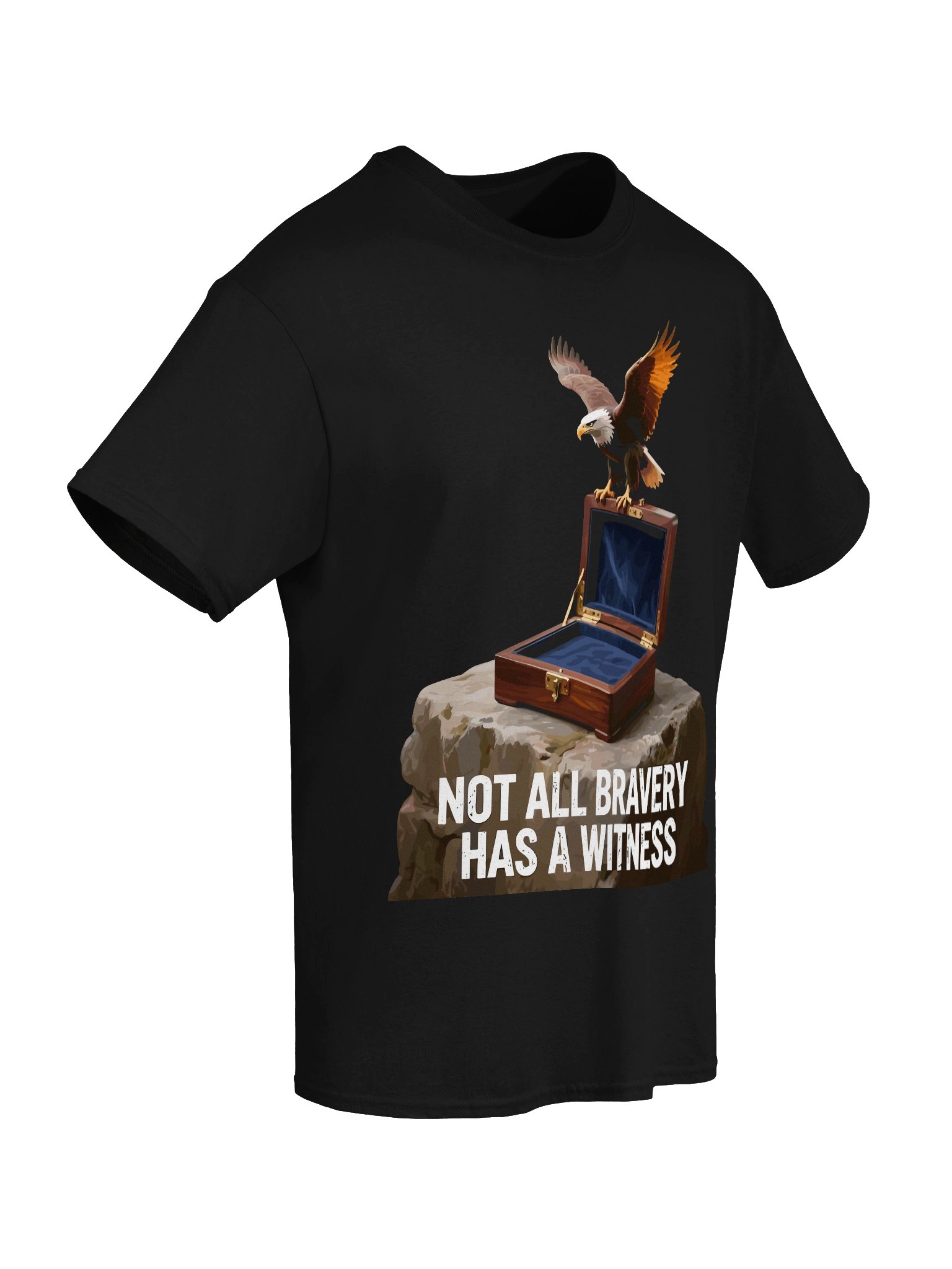 Not All Bravery Has a Witness Eagle Tee product image (6)