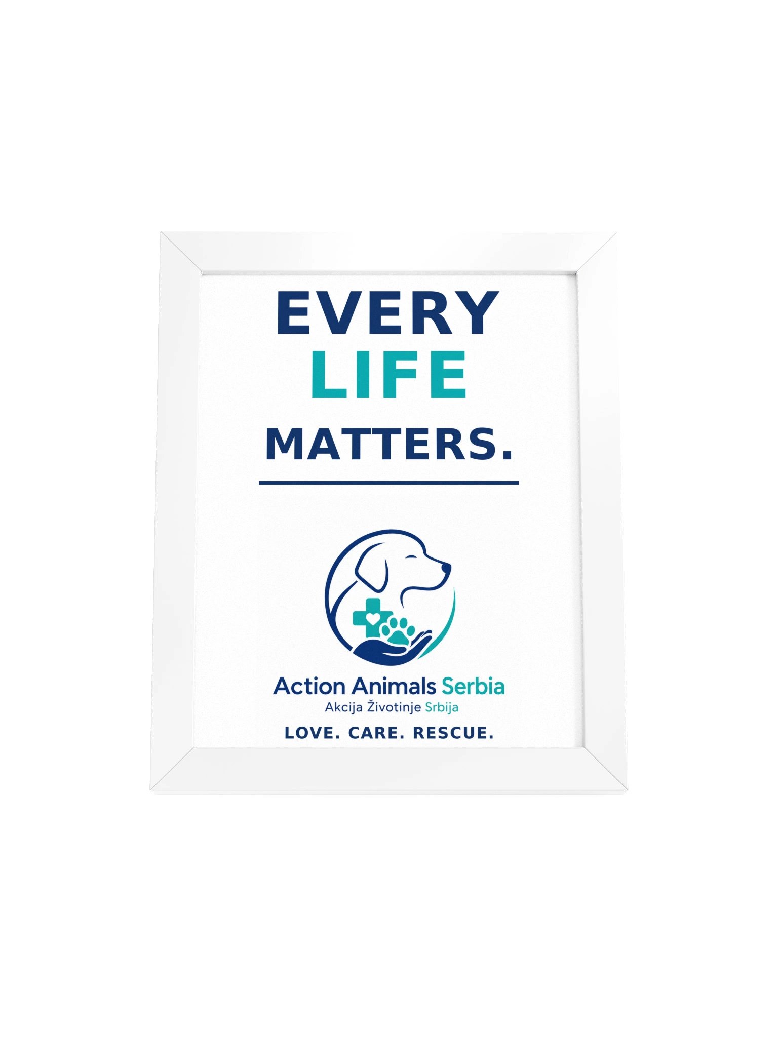 Every Life Matters Gerahmtes Poster product image (25)