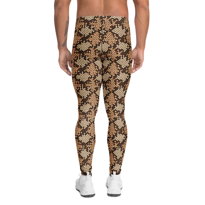 Comfortable Men's Leggings with Bold Snake Print product image (2)