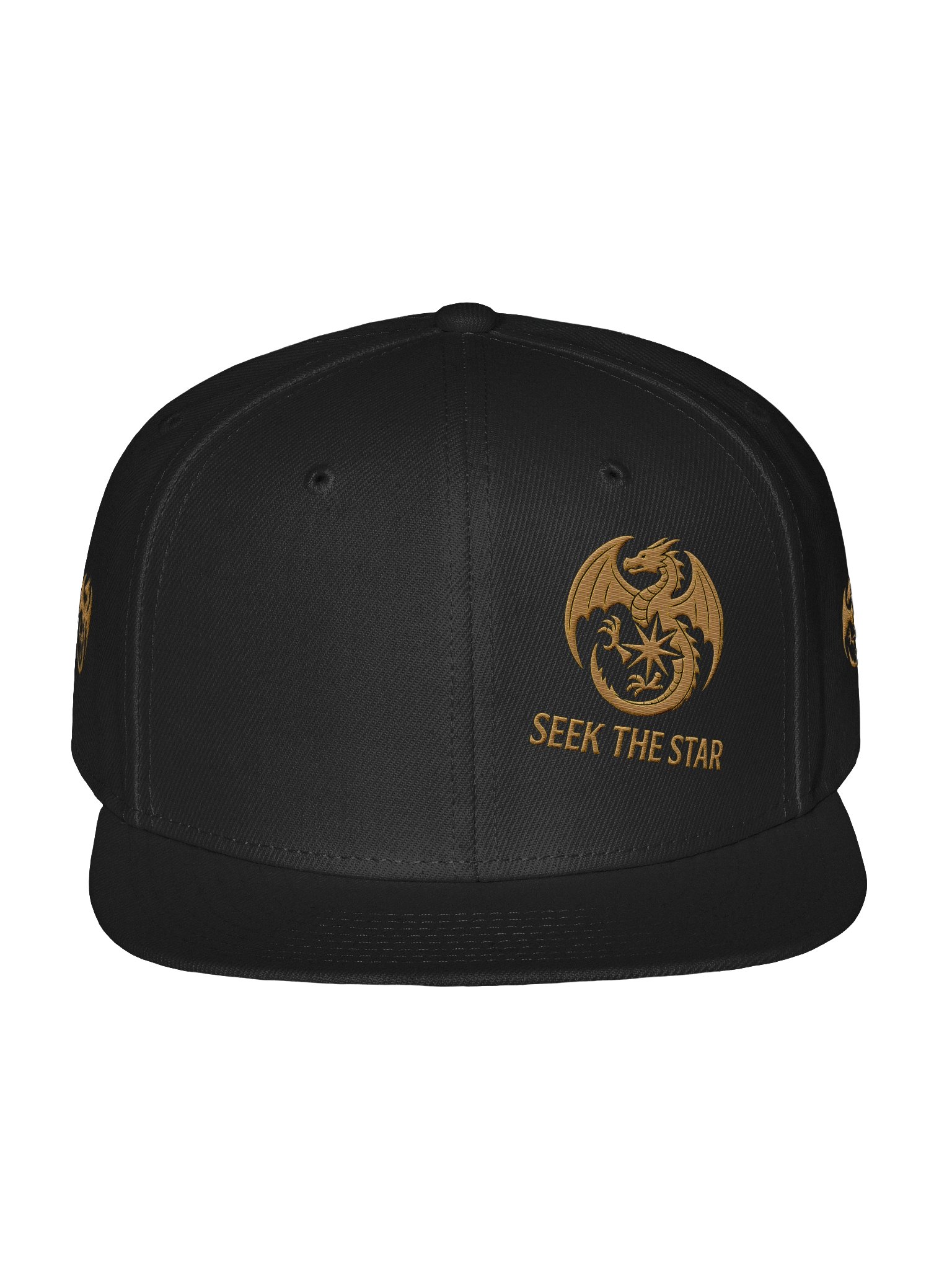 🌟 Gold Dragon Snapback – Seek the Star 🌟 “You were born from stardust and you remember the way back. product image (6)
