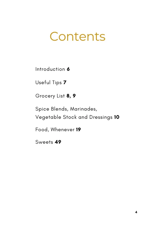 Menu for One product image (2)