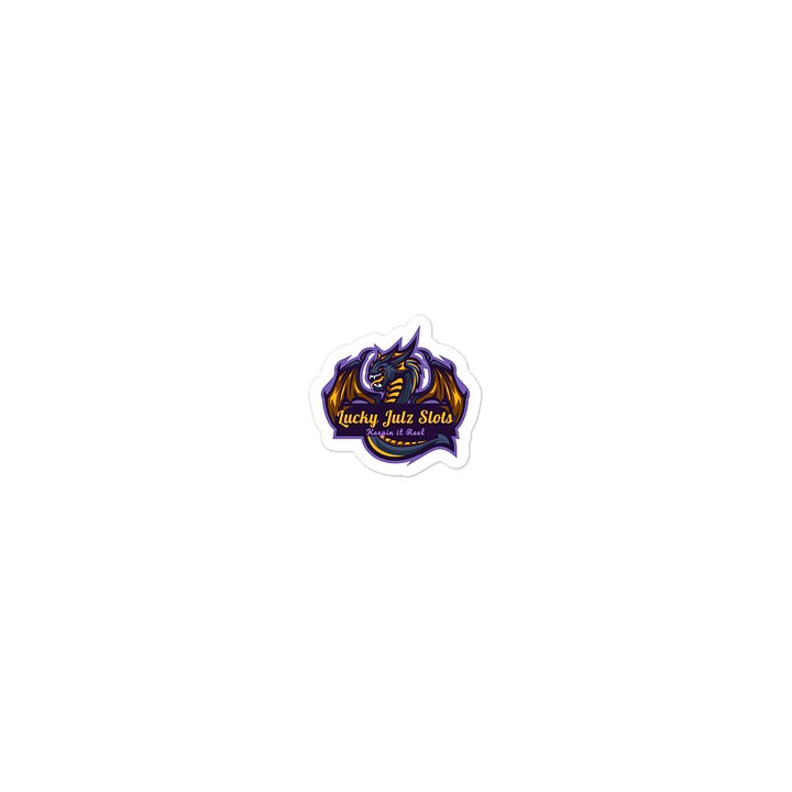 Lucky Julz Slots Dragon Die-Cut Sticker product image (1)