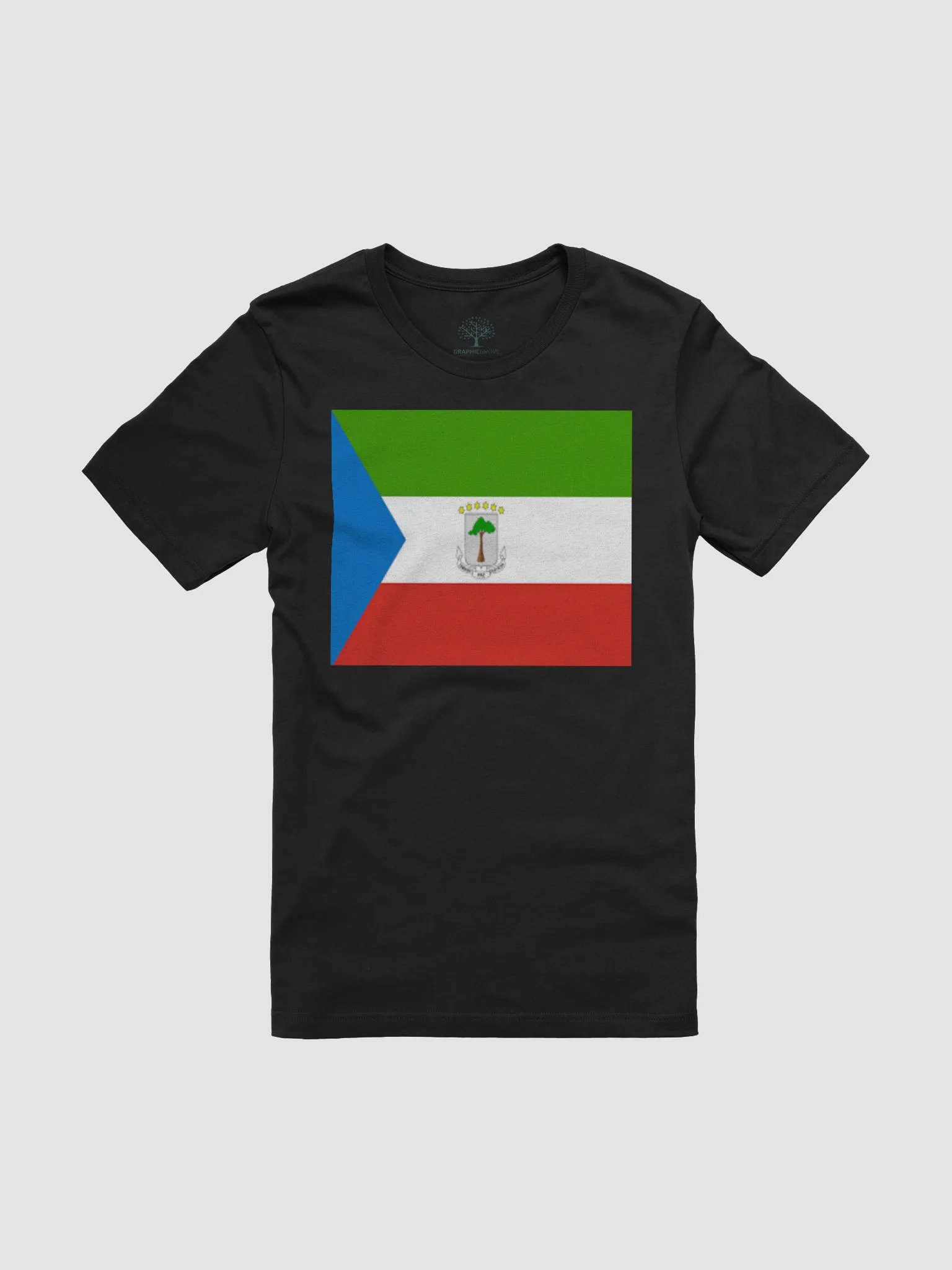 Exclusive Unisex Equatorial Guinea Flag Graphic Tee by Graphic Grove product image (3)