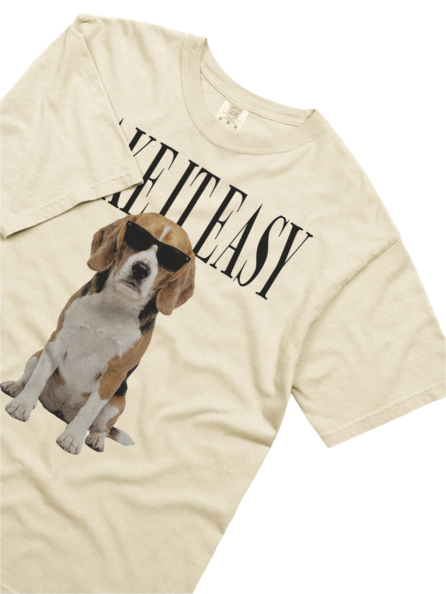 Take It Easy '90s Pop Vintage-Style T-Shirt for Beagle Owners product image (8)