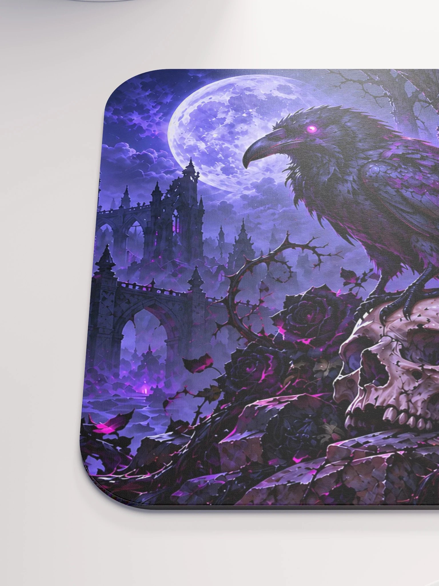 The Raven's Reliquary Gothic Mouse Pad product image (6)