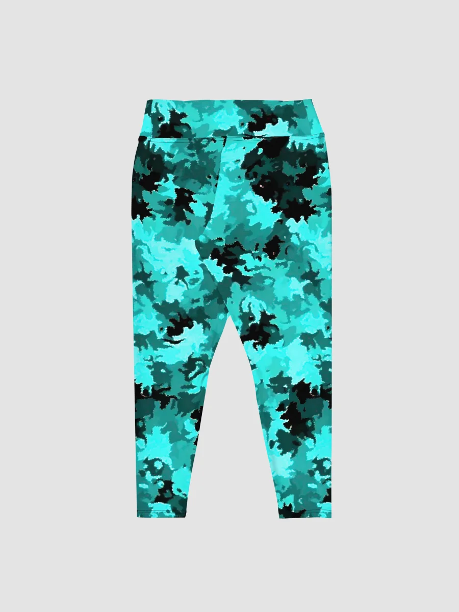 [WhamBlam] All-Over Print Plus Size Leggings product image (4)