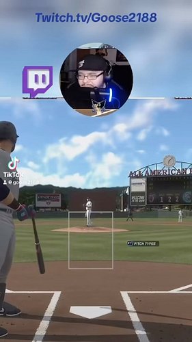 97 to the face! #mlb #mlbtheshow #funny #twitch #videogames #xbox #smallstreamer #explore