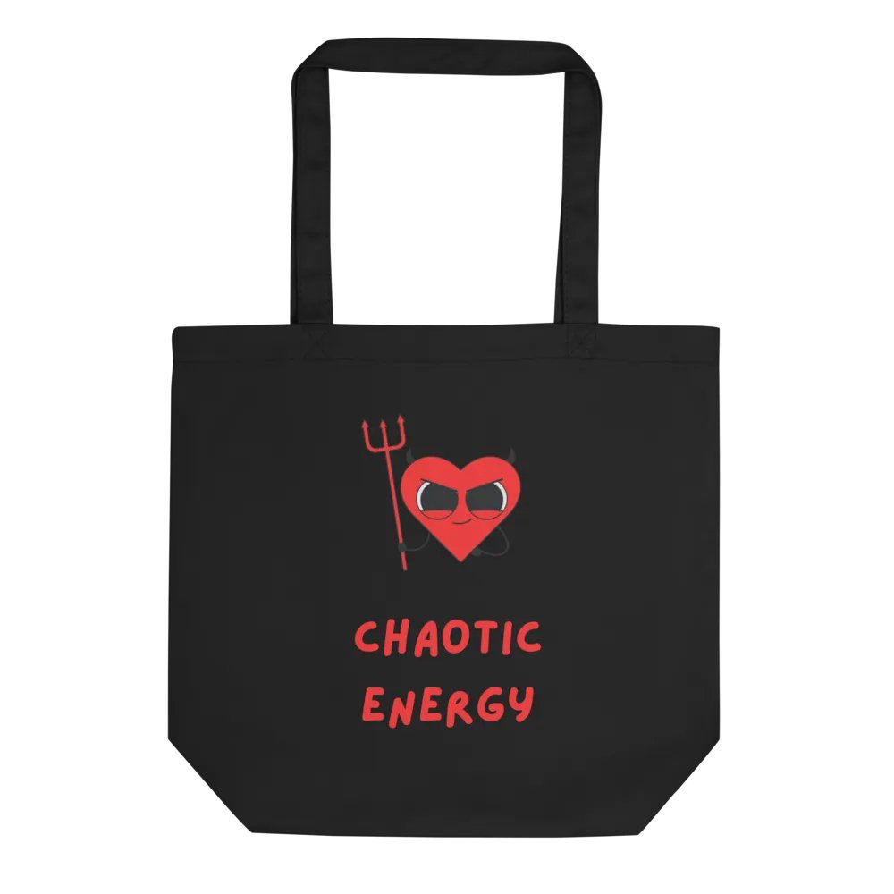 Positive Vibes|Choatic Energy Tote Bag product image (1)