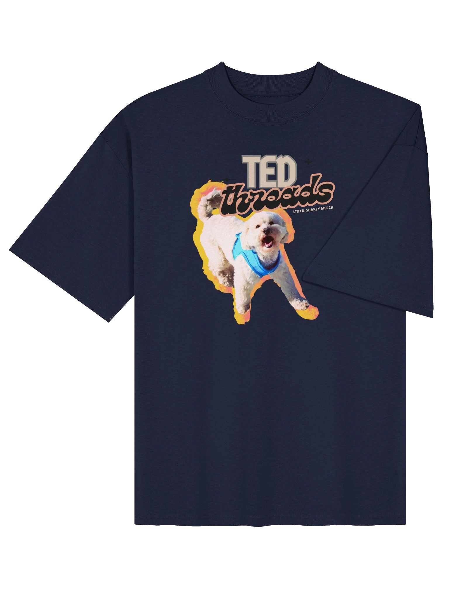 TED Threads Graphic Oversized Tee product image (16)