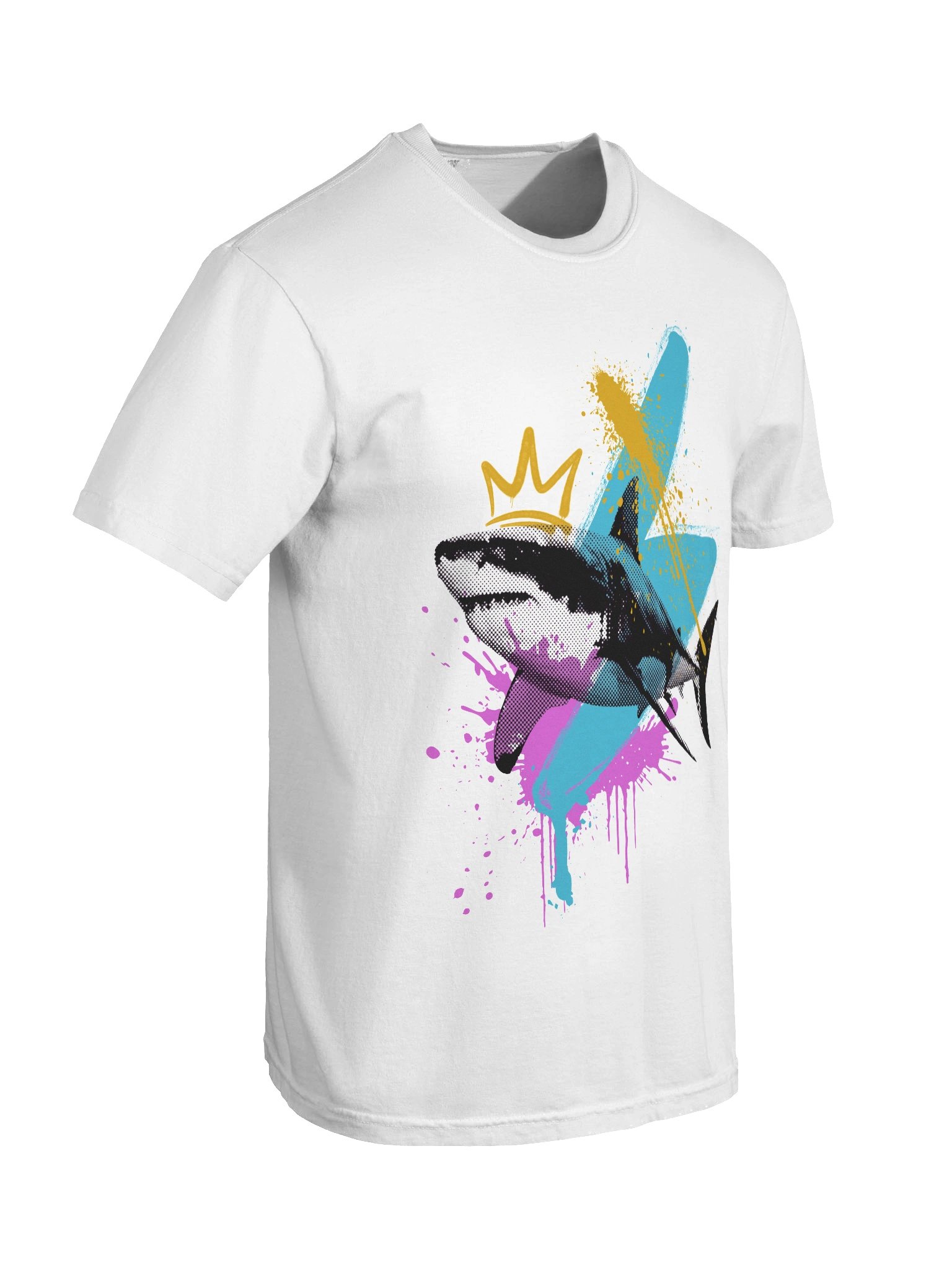 Prince Shark Painted Halftone Tee product image (28)