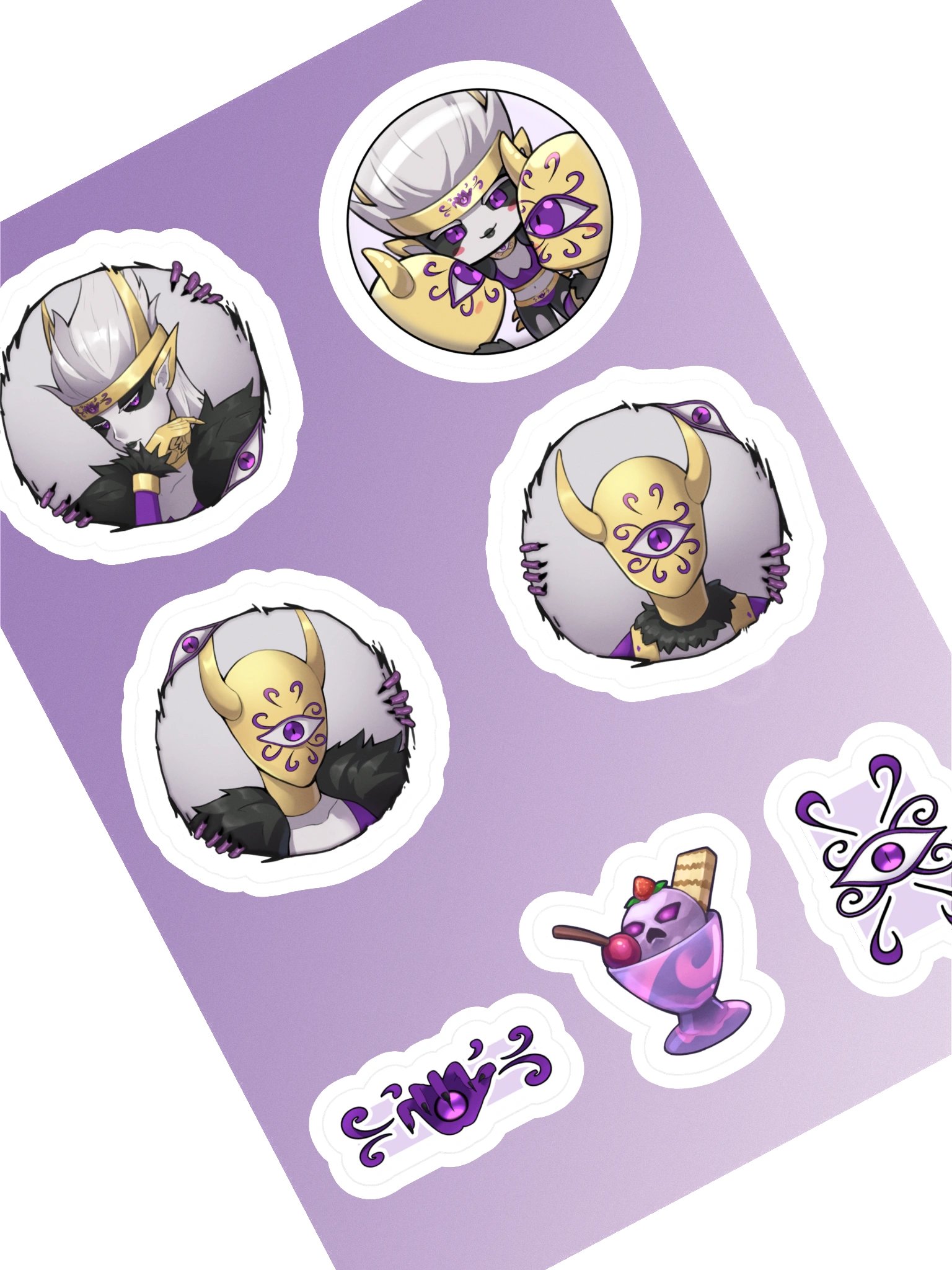 Hebridean: Arcana & Minions Sticker Sheet product image (2)
