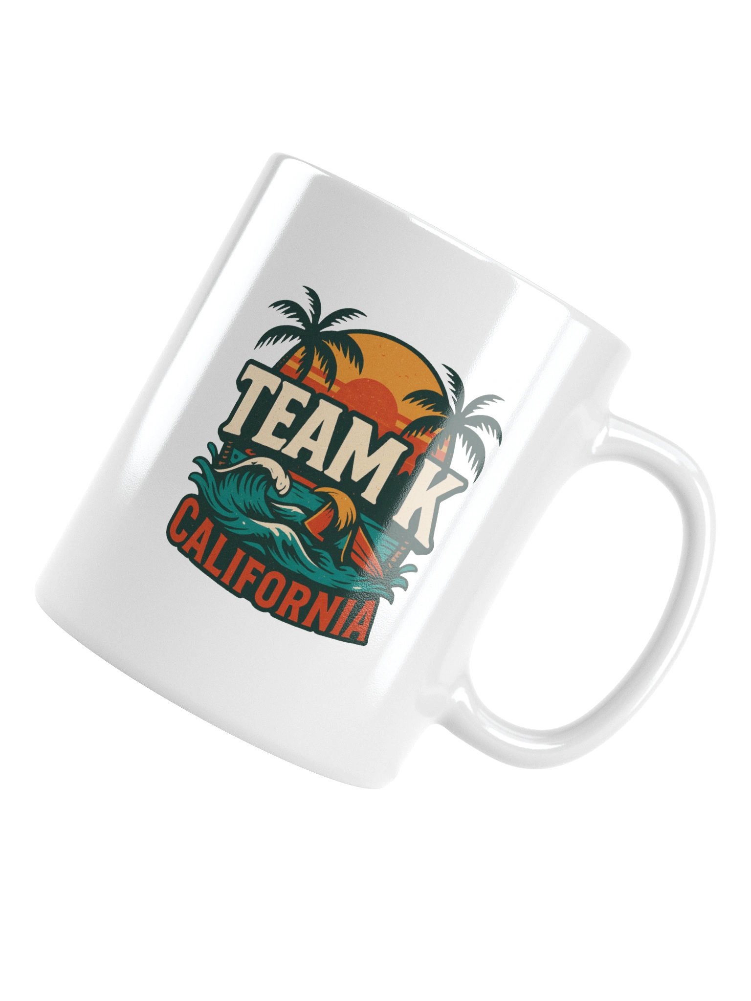TEAM K CALIFORNIA White Mug product image (11)