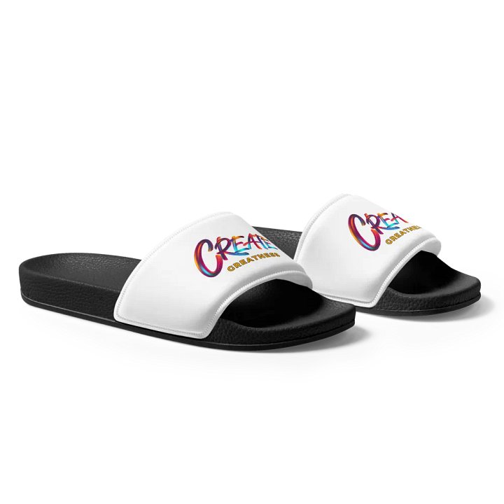 Create Greatness Women's Slides product image (2)
