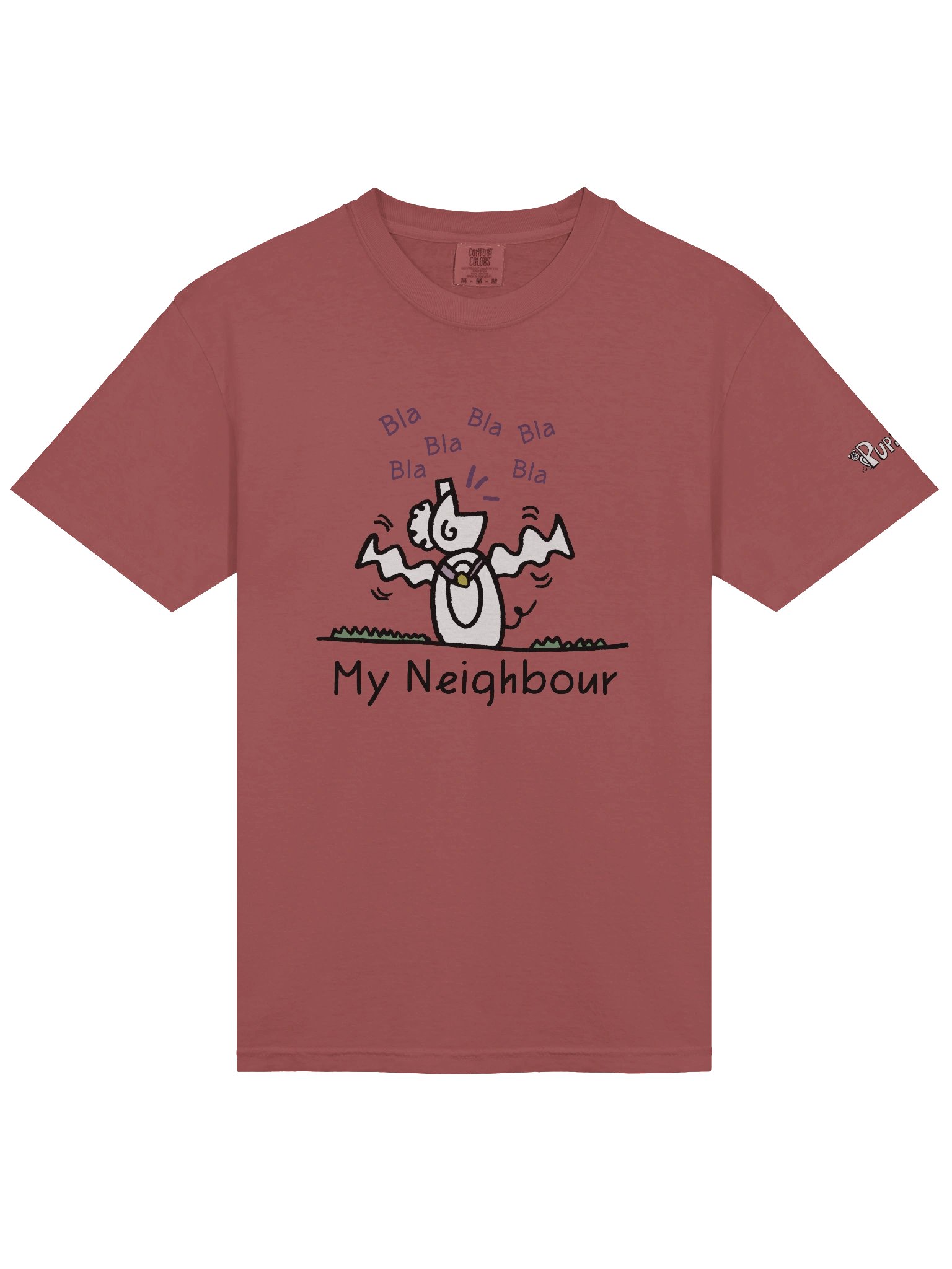 'My Neighbour' Pupsies! Heavyweight T-Shirt product image (3)