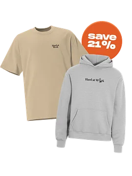 Hard at Work White & Khaki Bundle