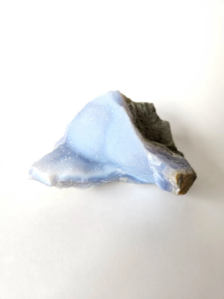 Puffy cloud blue lace agate product image (1)