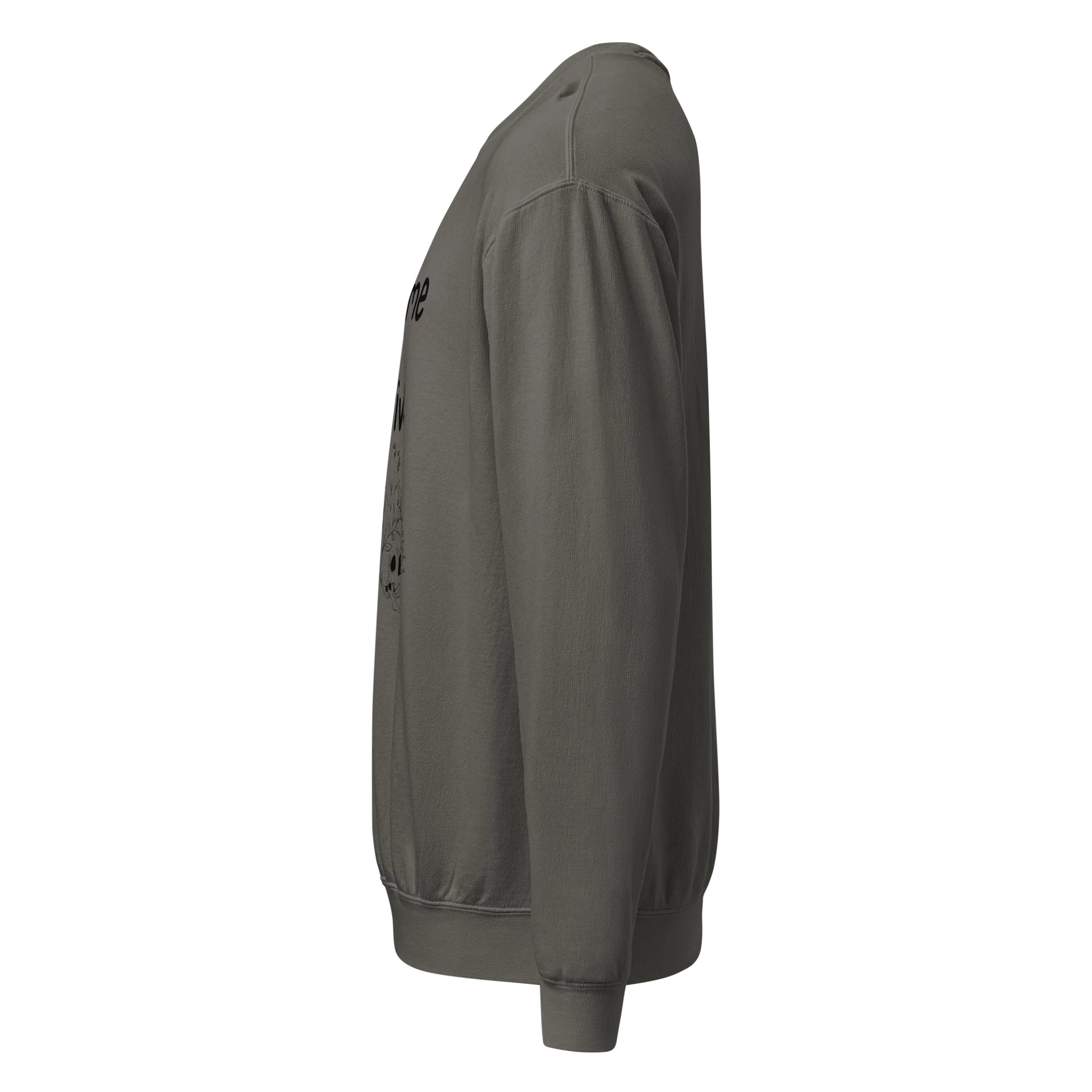True Crime Detective-Couch Division Comfort Colors Fleece Sweatshirt-Gray product image (3)