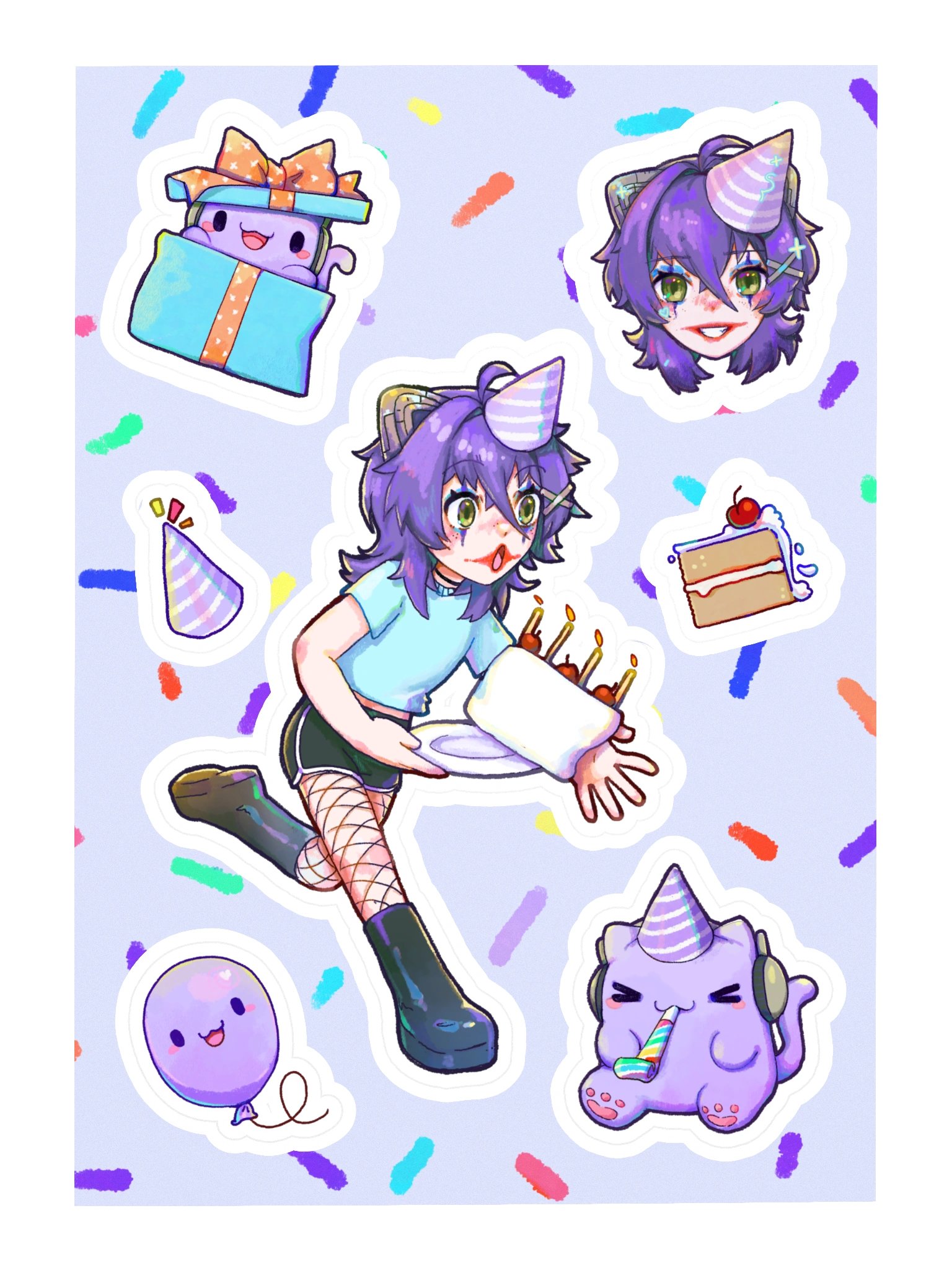 BDAY 2026 - STICKER SHEET product image (4)