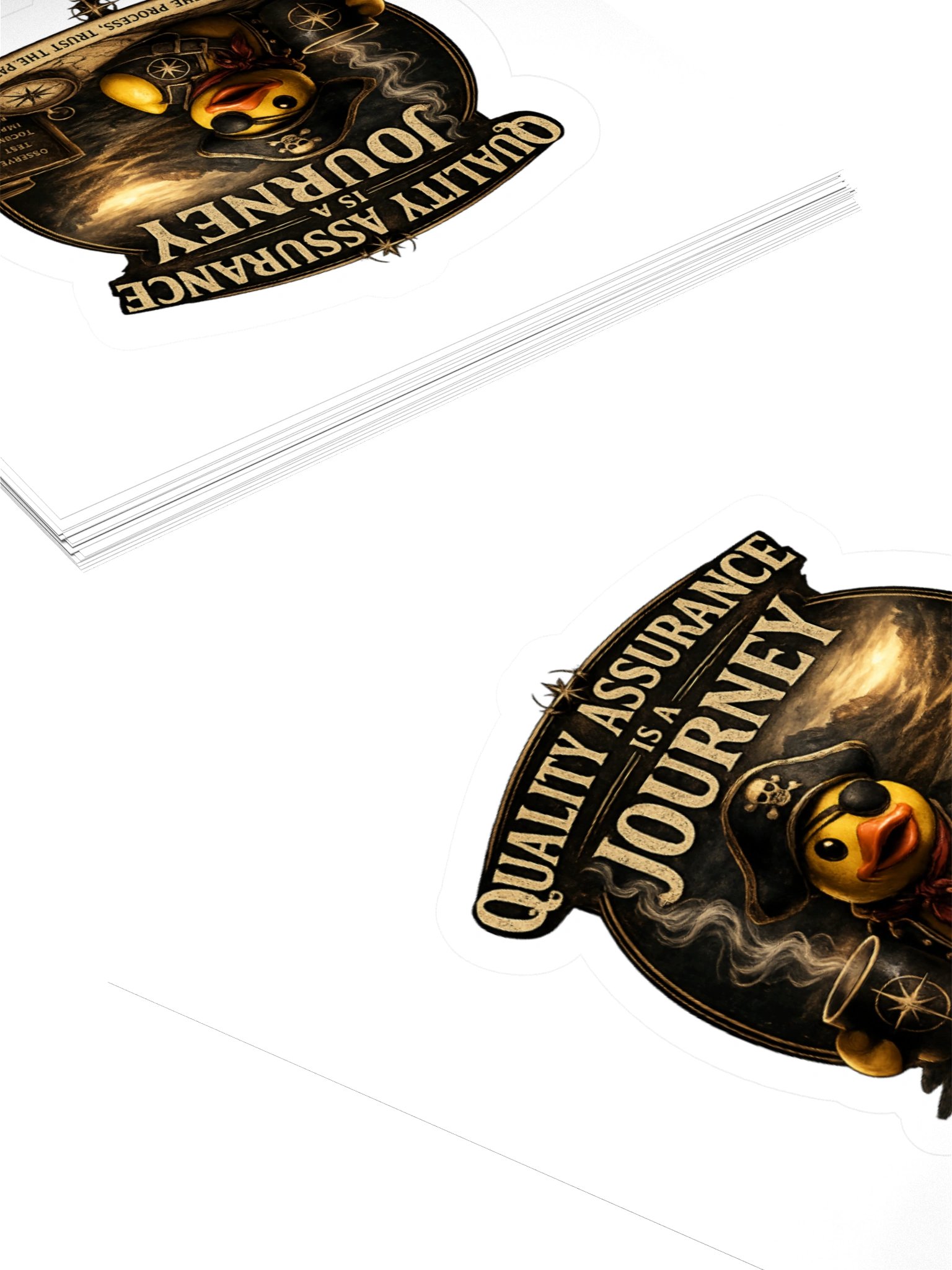Official Captain Quackers Kiss-Cut Sticker product image (4)