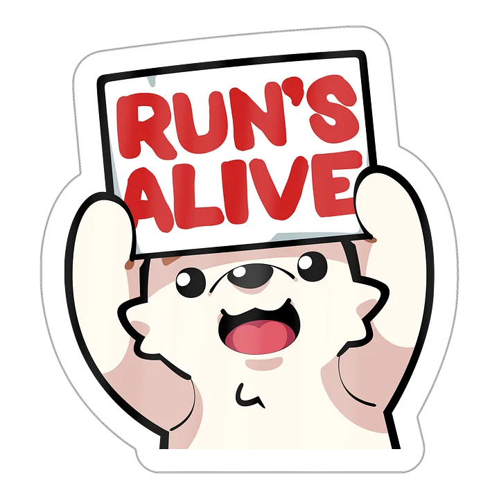 PRE ORDER - Run's Alive Keychain product image (1)