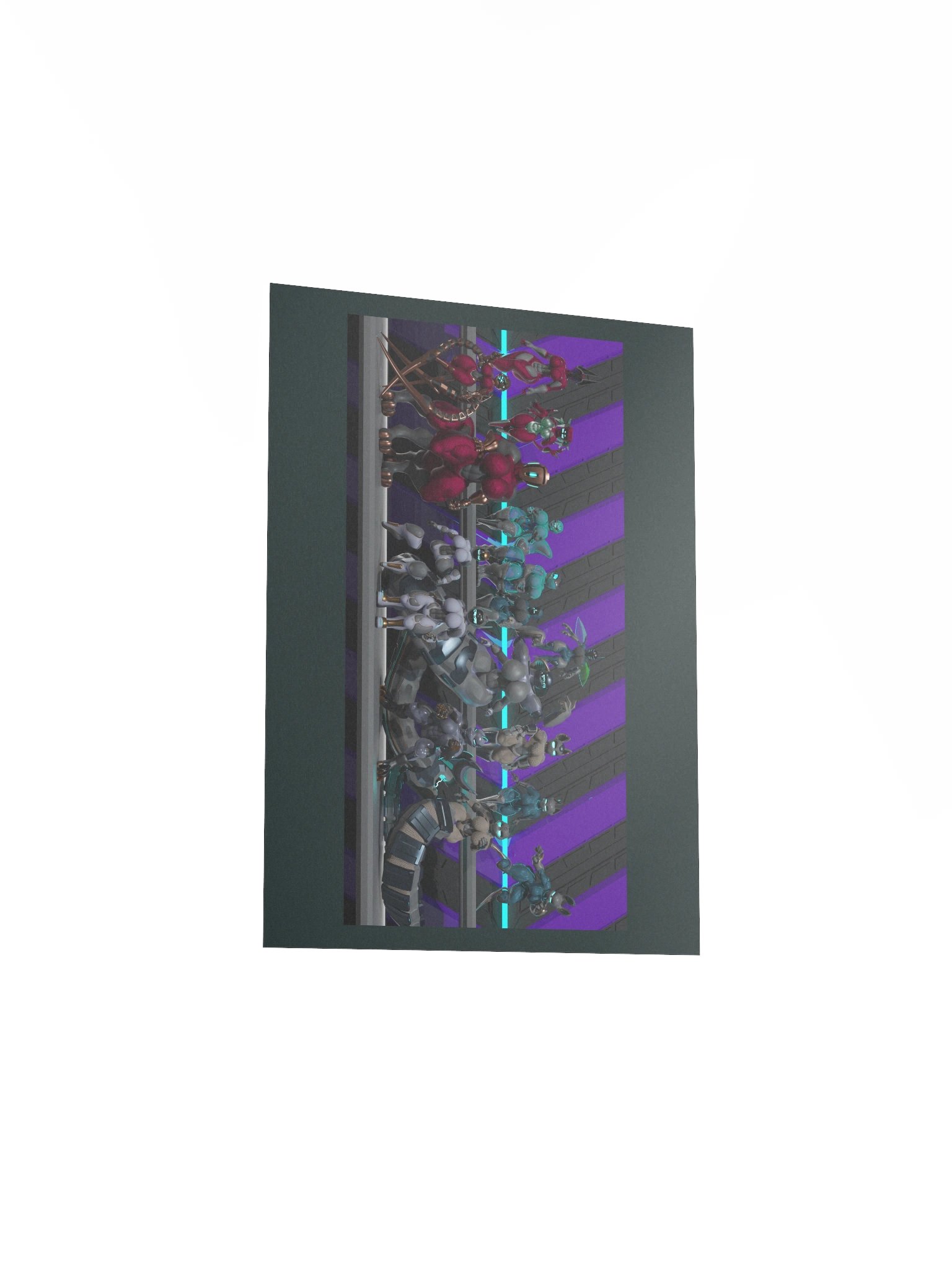 TOMBOT ROSTER POSTER product image (9)