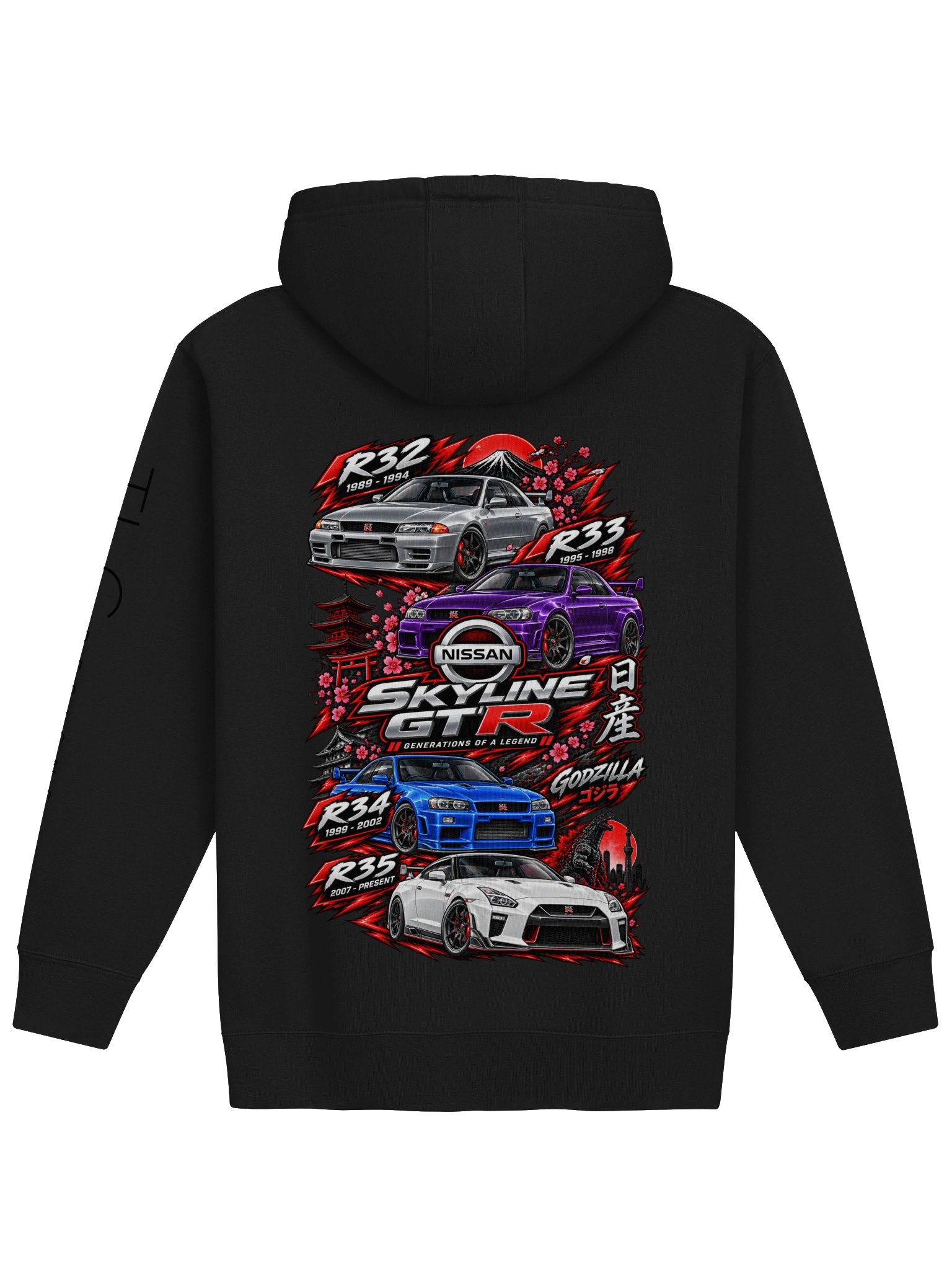 Nissan Skyline GT-R Generations Hoodie product image (4)