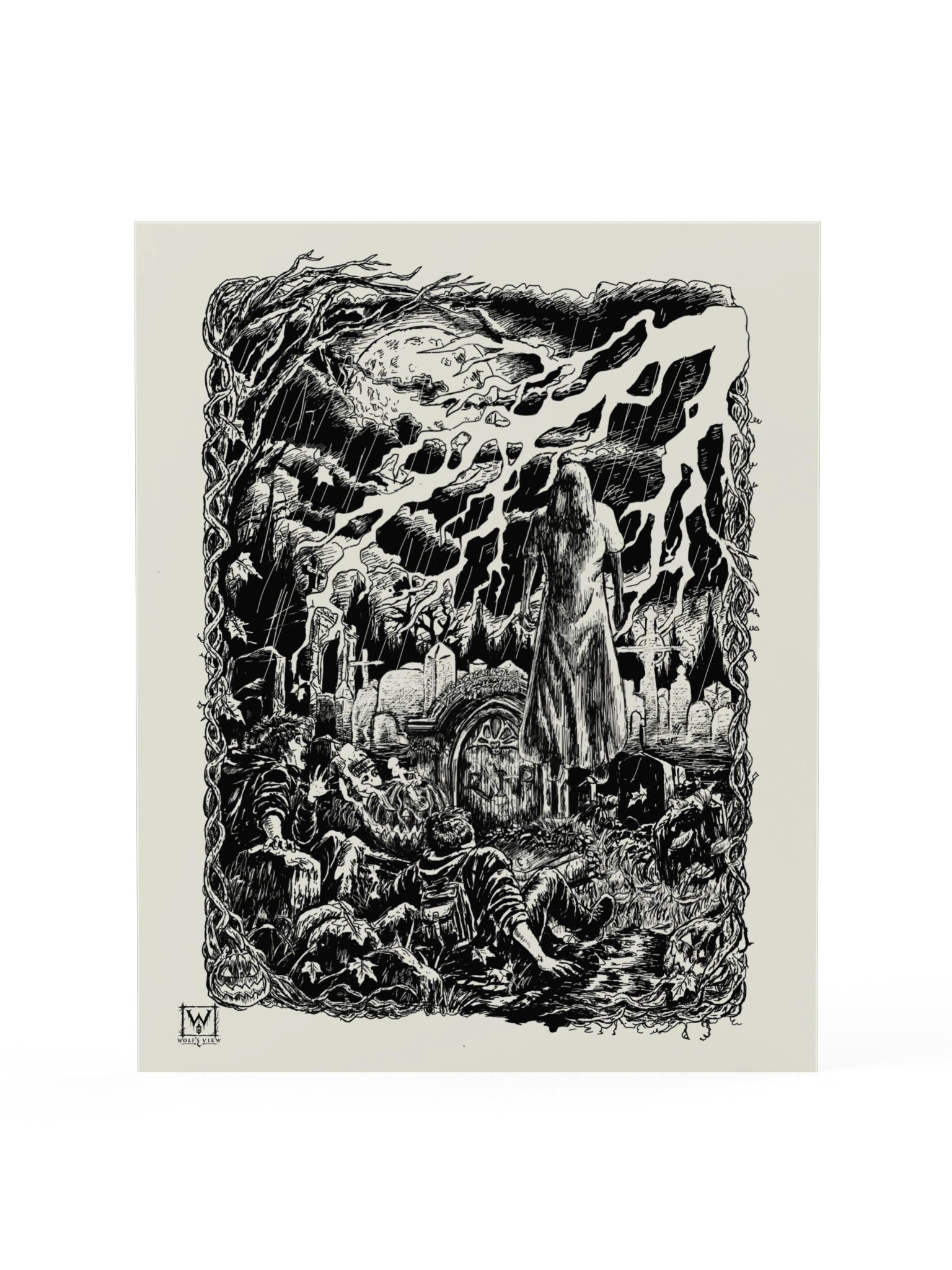 Phantom V- Halloween Night- Poster Print (Inks Only) product image (2)