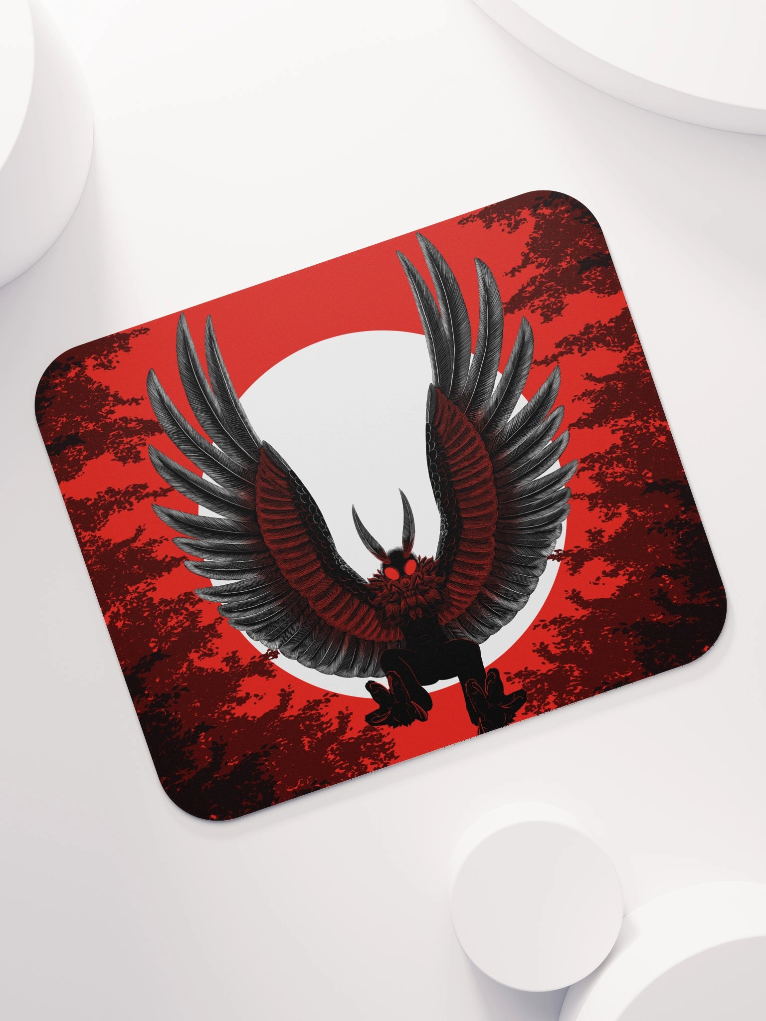 Mothman Moonrise Mouse Pad product image (7)