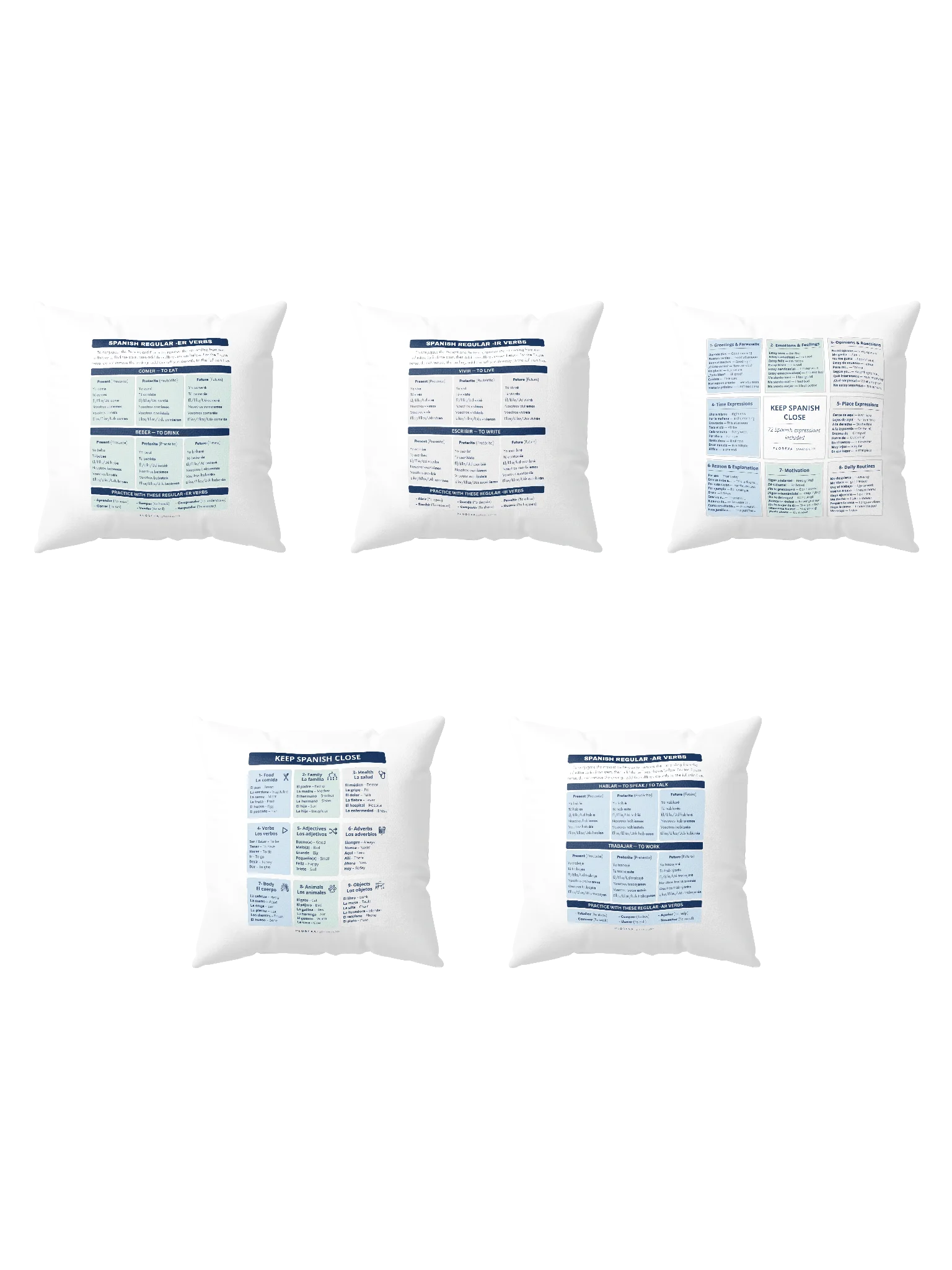 The Spanish 5-Pillow Bundle product image (1)