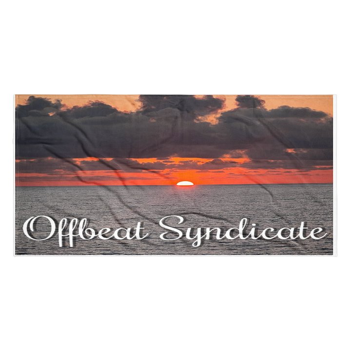 Offbeat Syndicate Sunset Beach Towel product image (2)