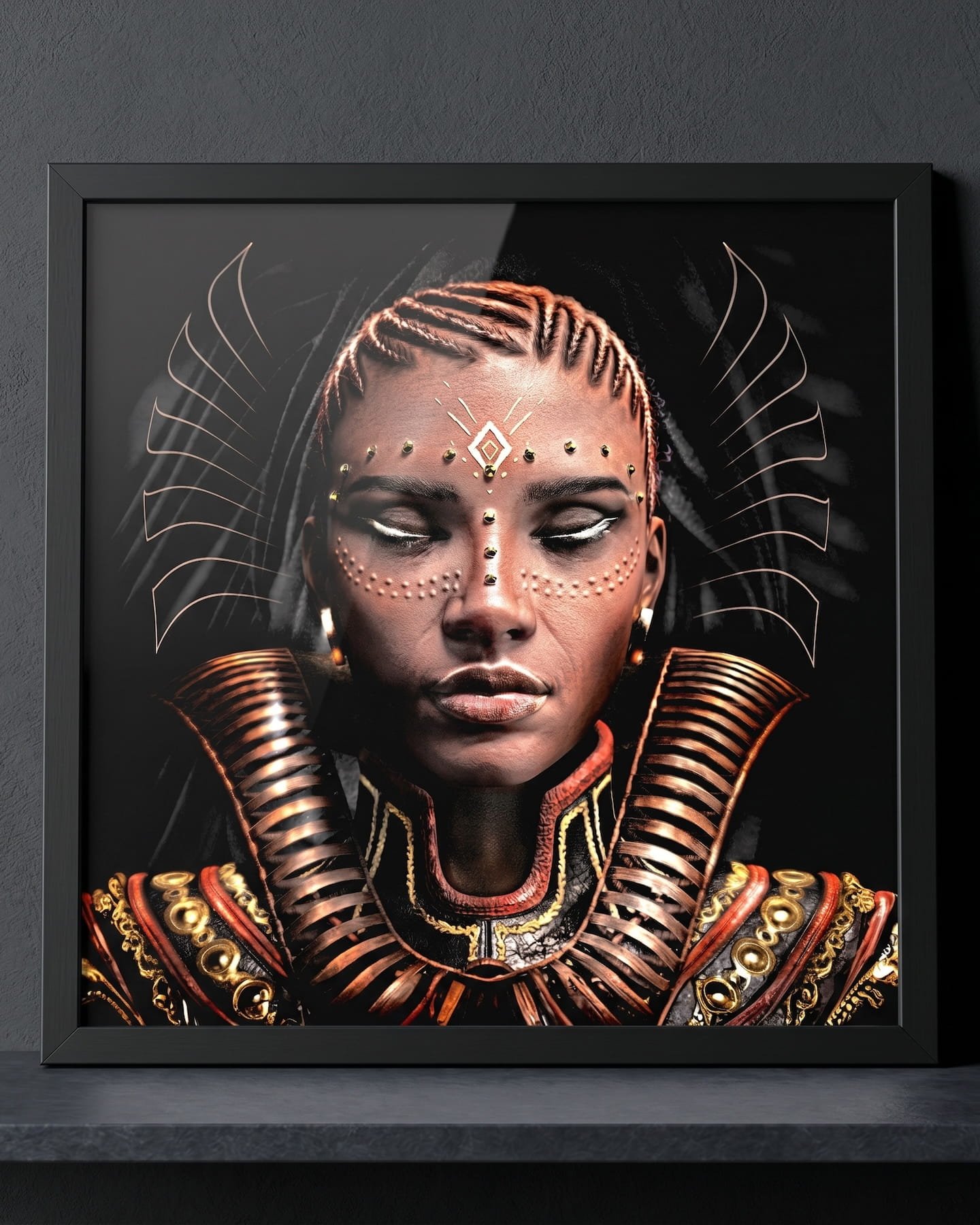 Queen Shanakdakhete · Framed High-Quality Matte Poster product image (2)