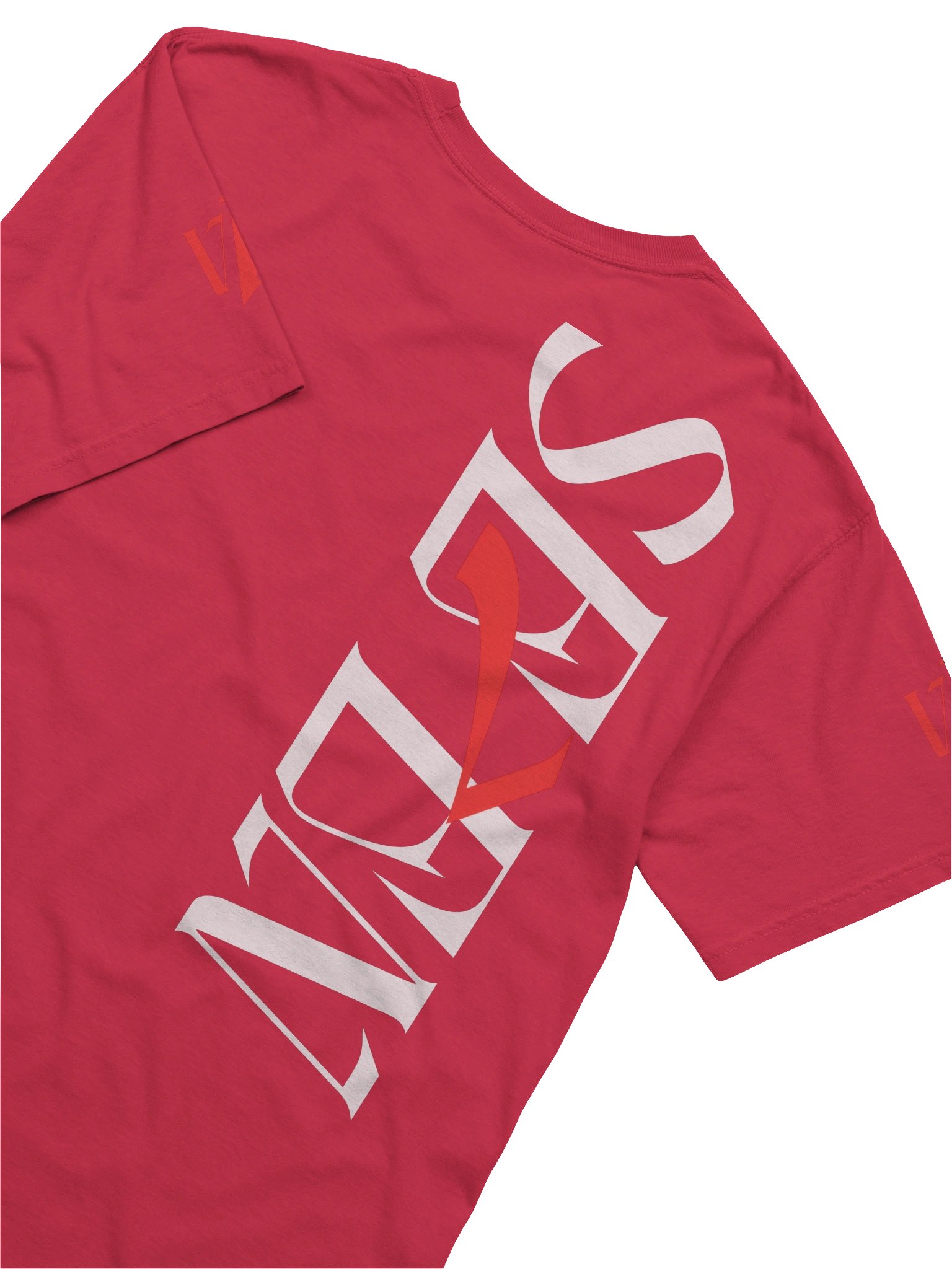 VII Logo Red Heavyweight T-Shirt product image (12)